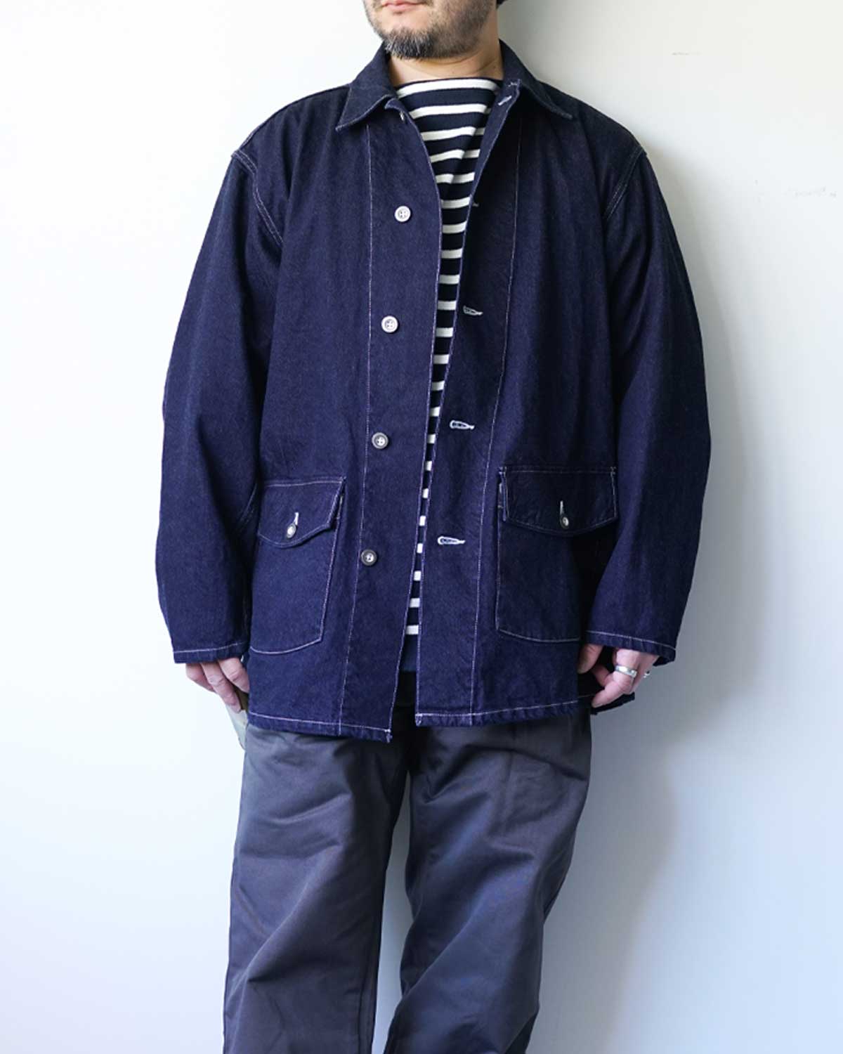 INDIGO(165cm66kgでサイズ3を着用)