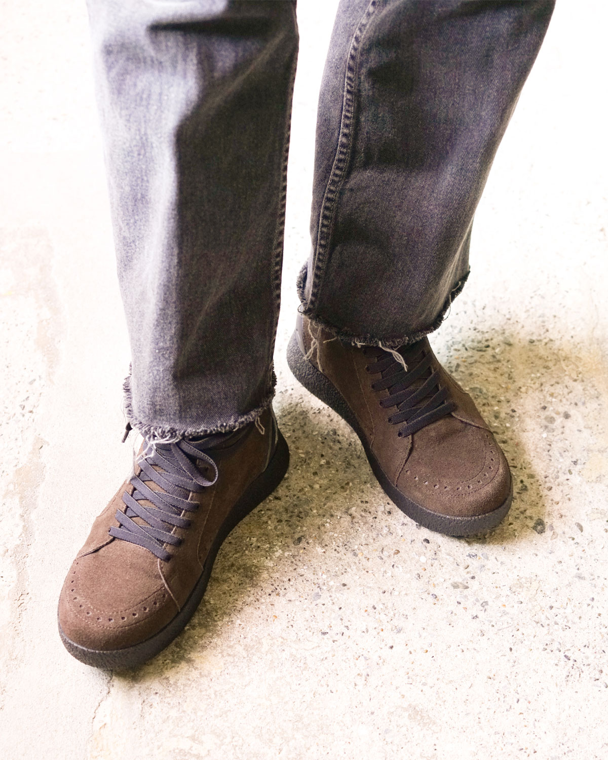 Dark Brown（普段25.5cm着用で25cmがちょうど良いです）