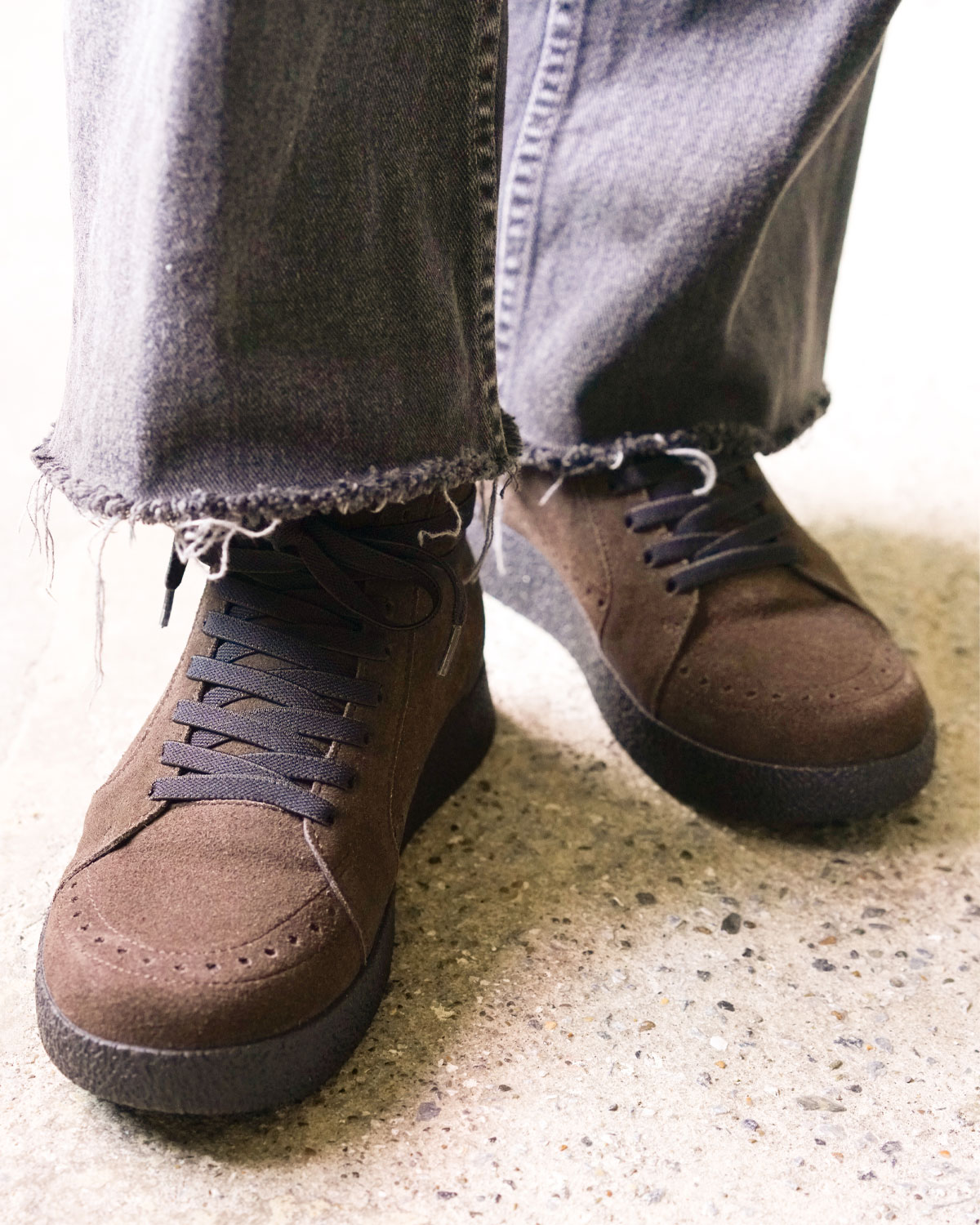 Dark Brown（普段25.5cm着用で25cmがちょうど良いです）