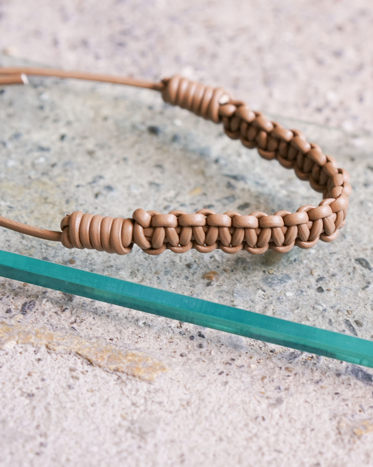 KUMIHIMO strap (H10) - GRAY