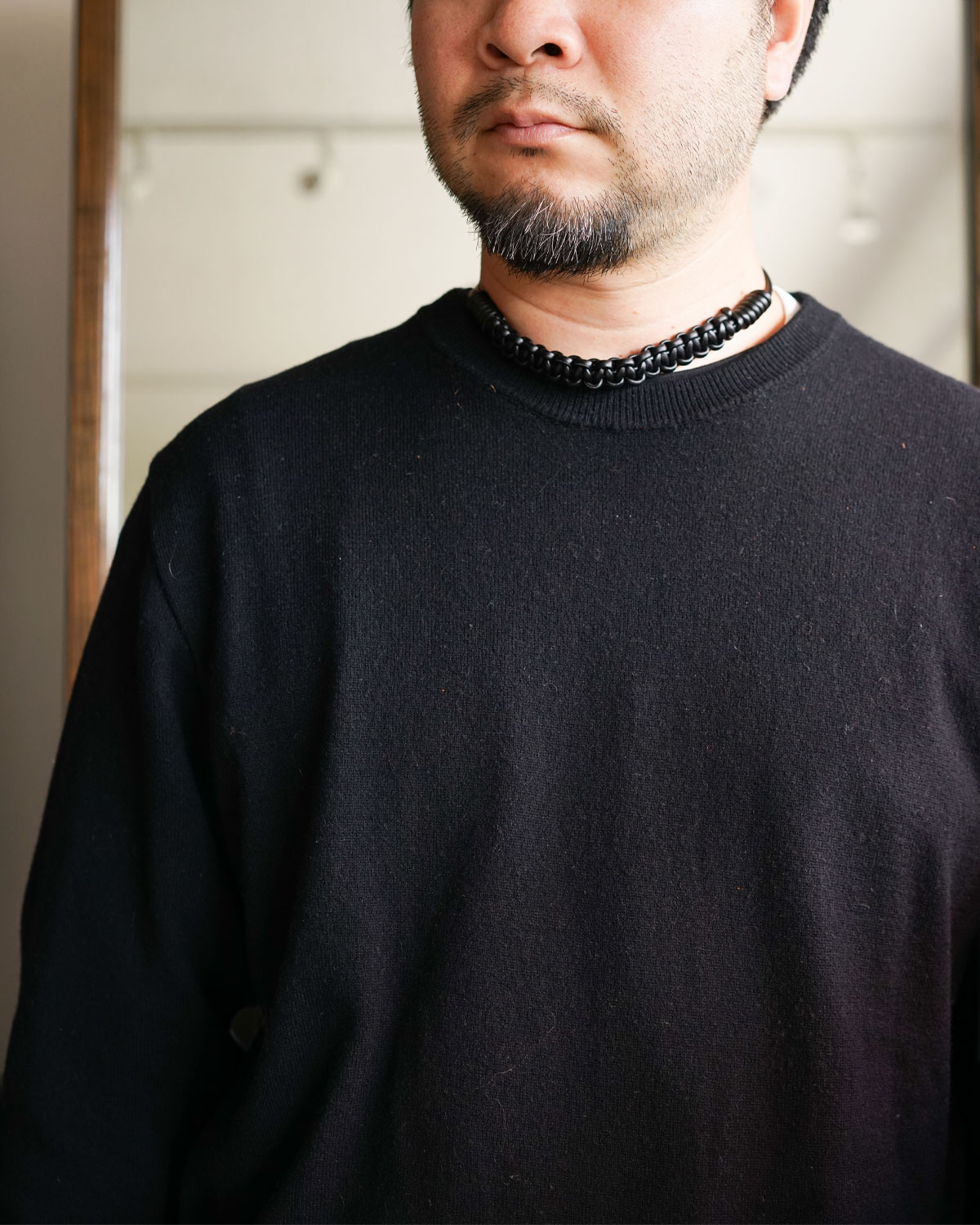 BLACK(オフィシャルな使い方ではありませんがネックレスとしても素敵です)