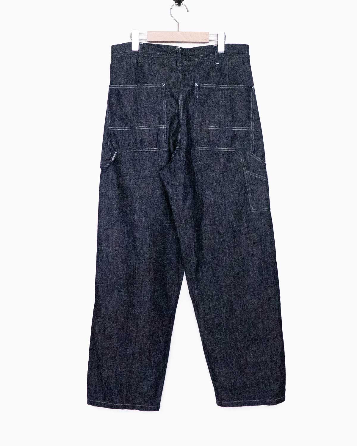 Tranescent / DOUBLE KNEE PAINTER PANTS [indigo]