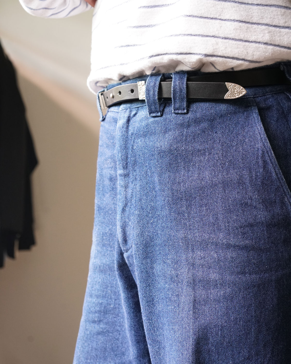 BLACK(ウエスト80cmでMサイズがちょうど良いです)