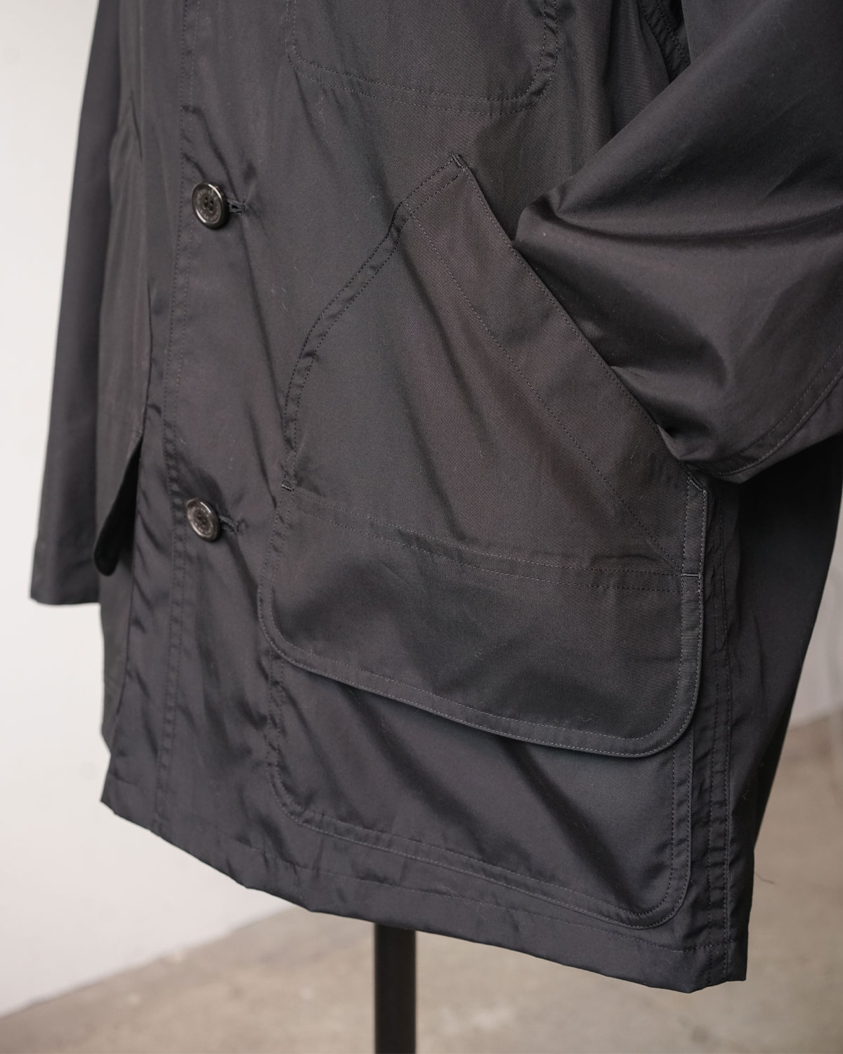 BLACK（左右にポケットがつきます）