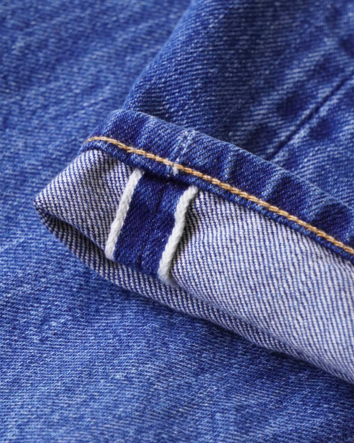 Medium Blue(セルビッジとチェーンステッチ)