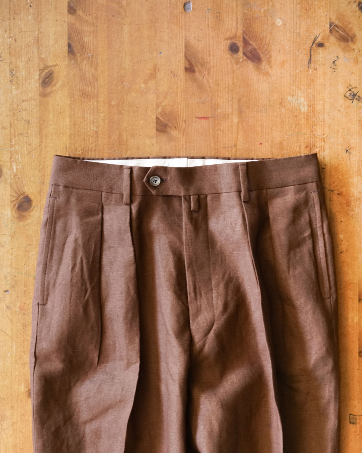 Spence Bryson Linen WIDE TROUSERS