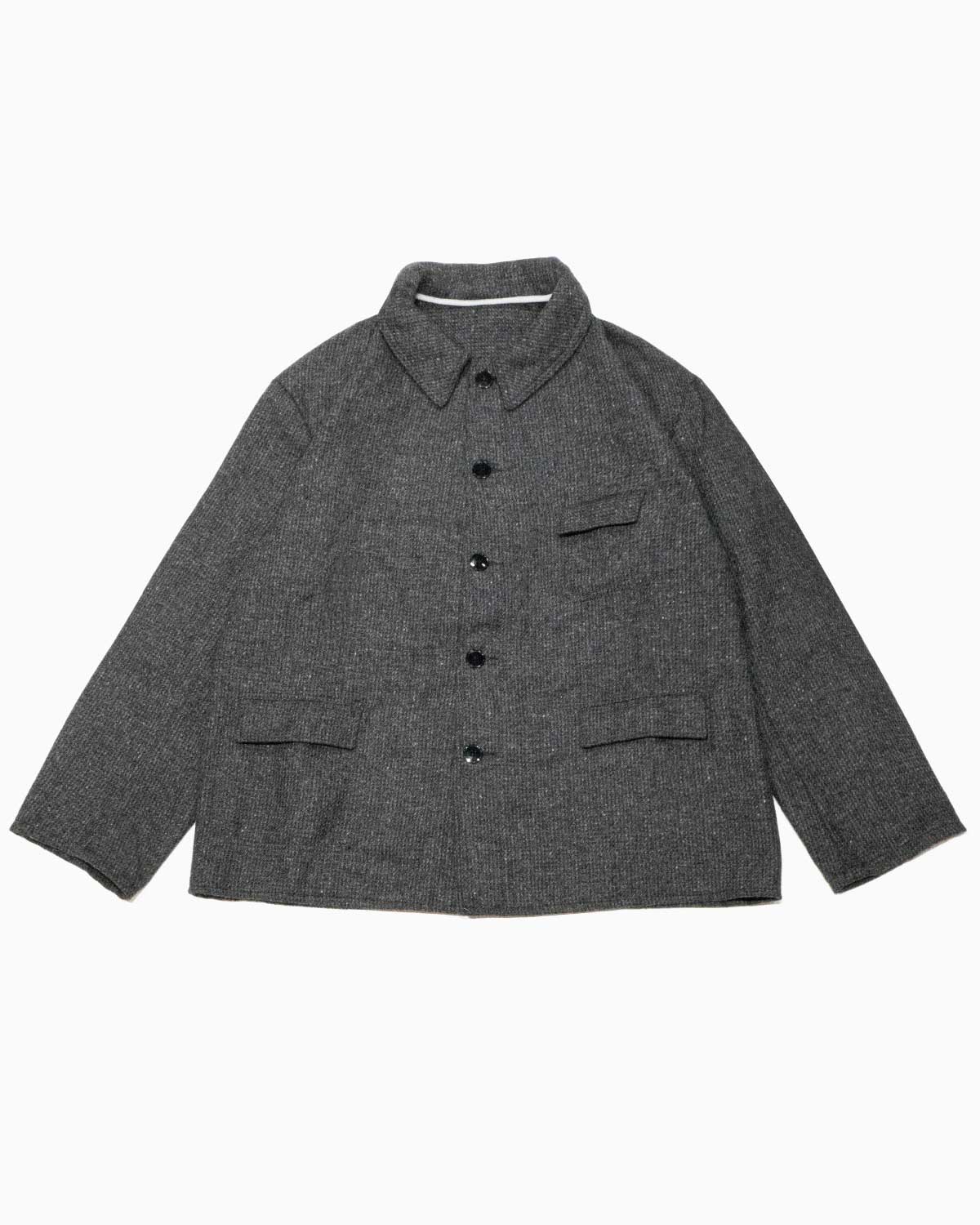 50s FRENCH work jacket -wool type-