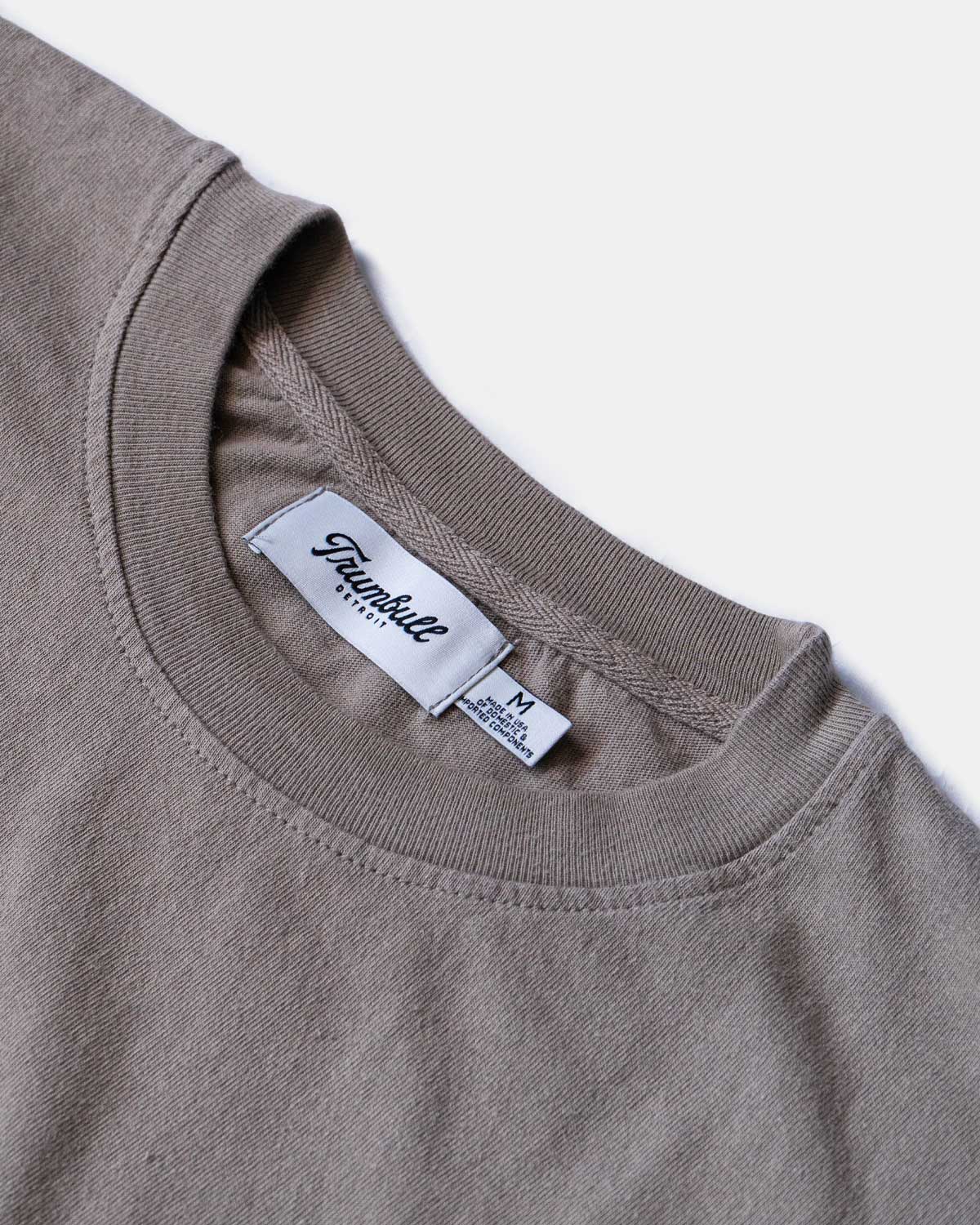 Vintage Wash Long Sleeve T-Shirt  "Kelp"