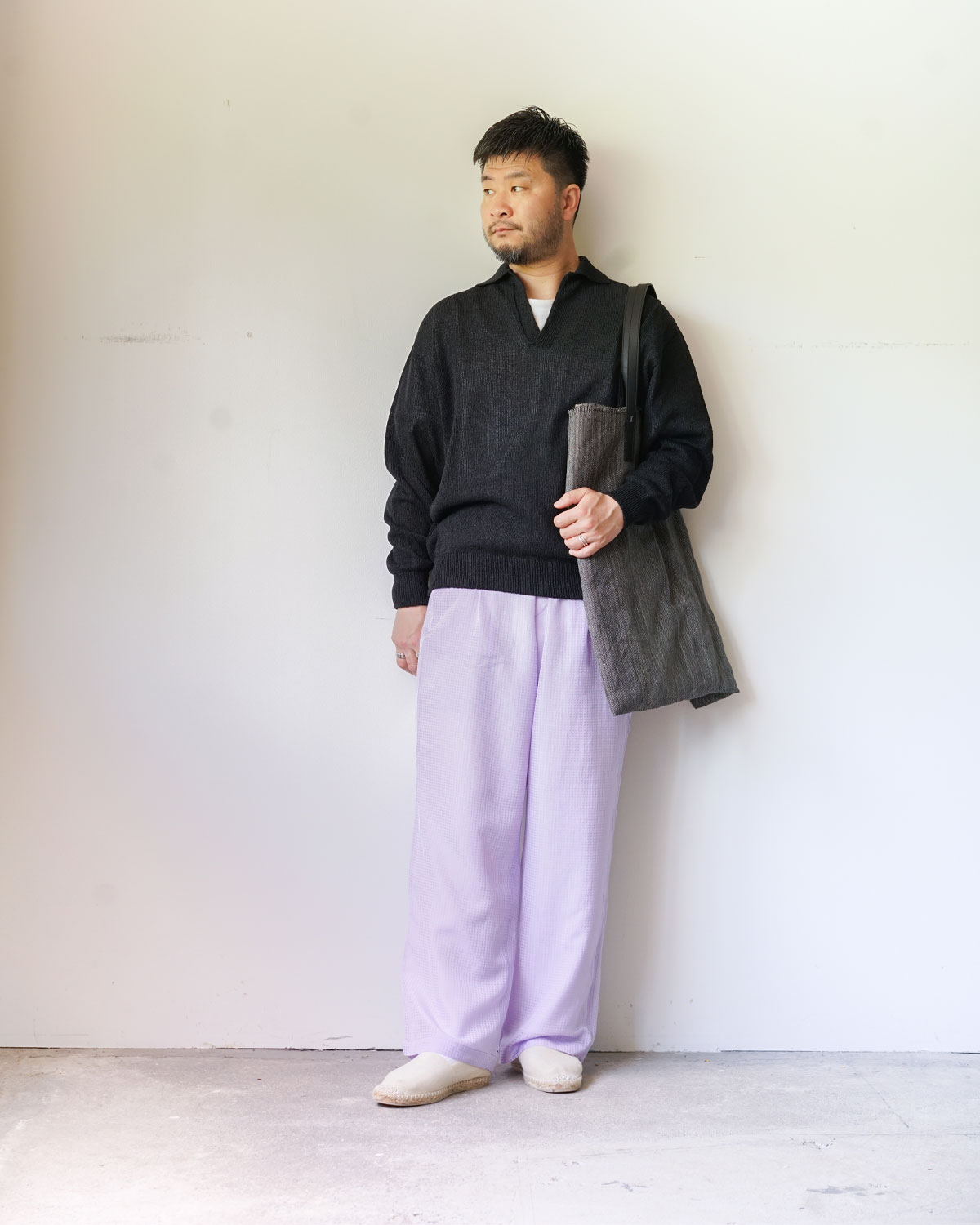 Purple（165cm66kgウエスト80cmでSサイズを着用）