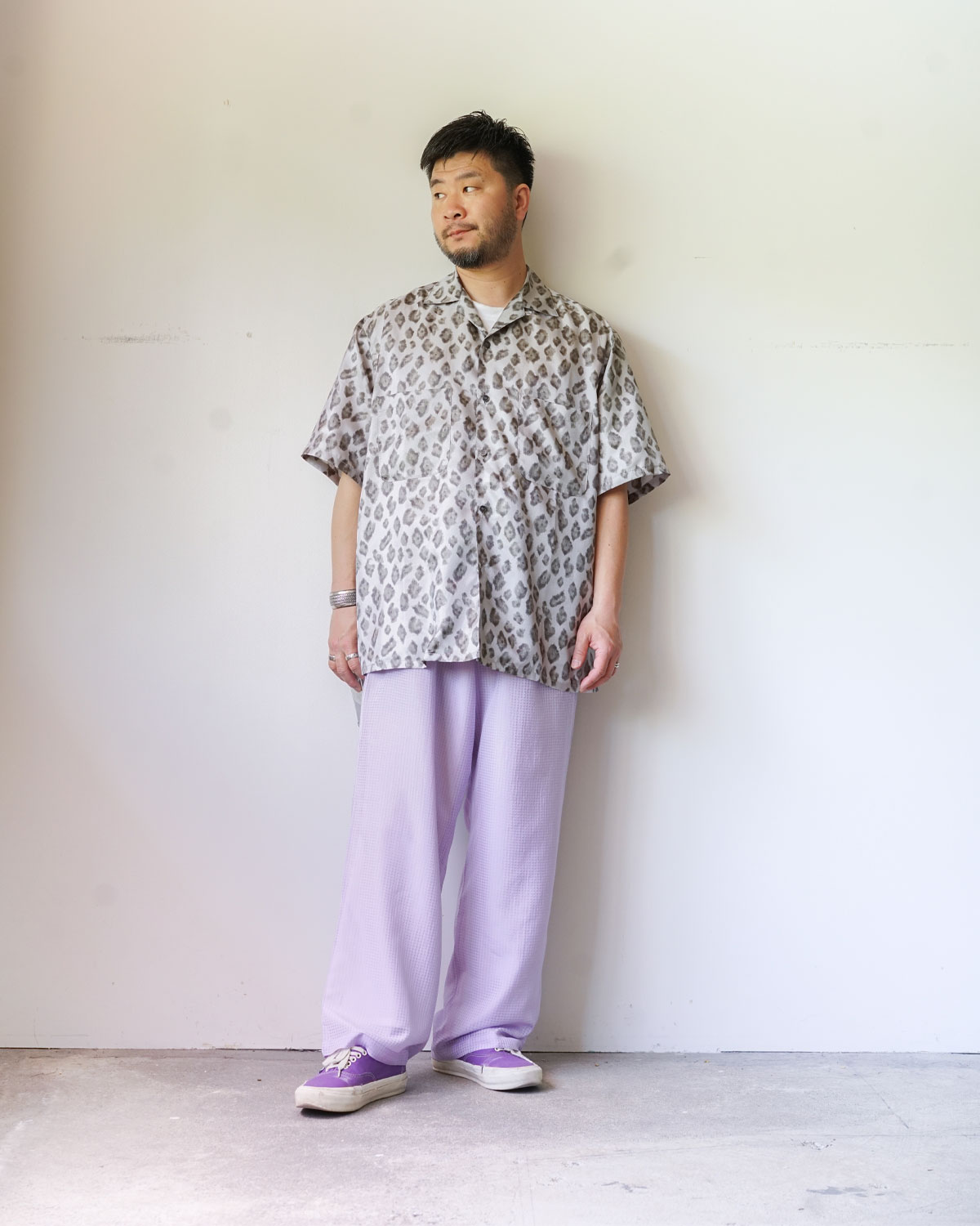 Purple（165cm66kgウエスト80cmでSサイズを着用）