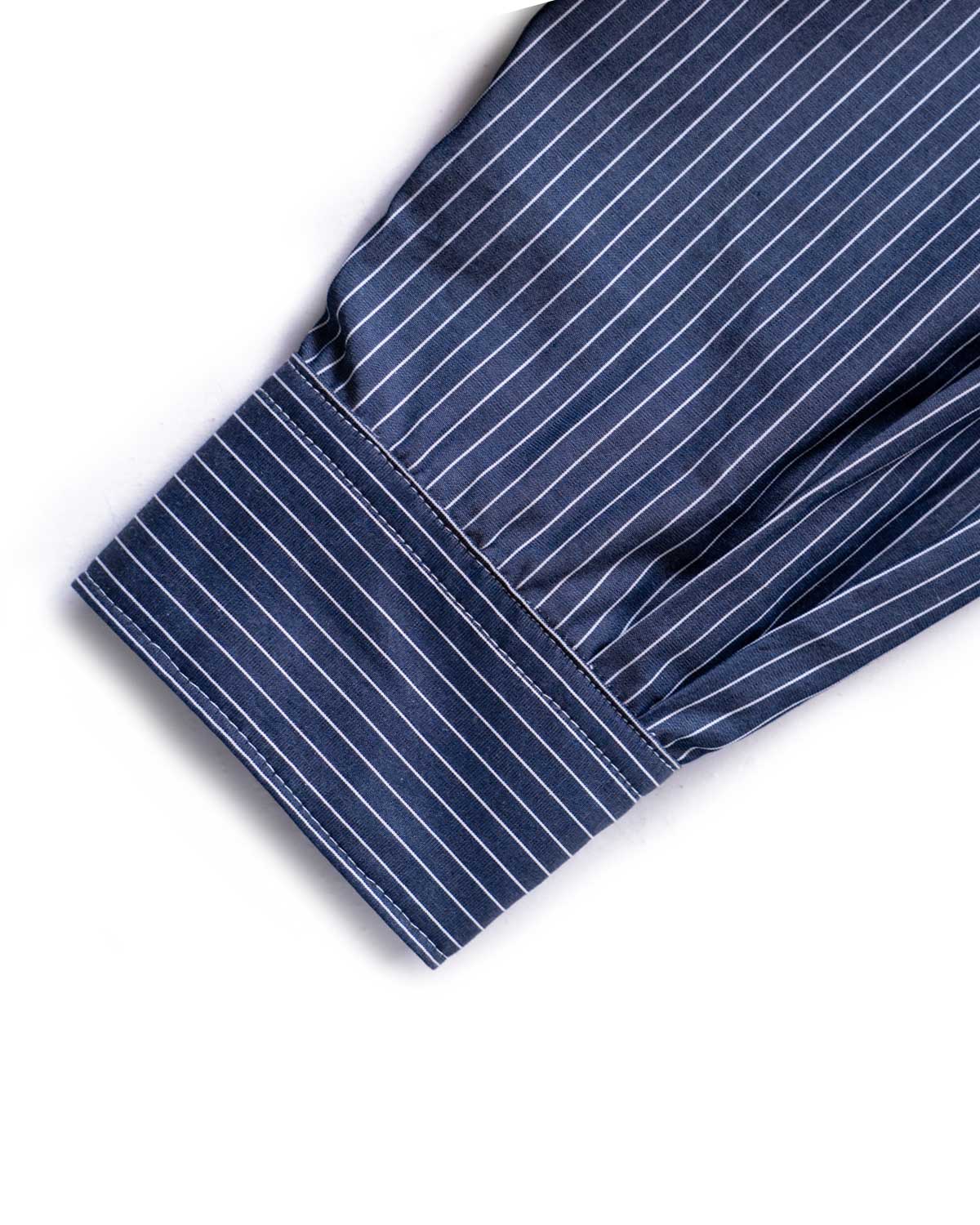 NAVY STRIPE（コンパクトなカフス）