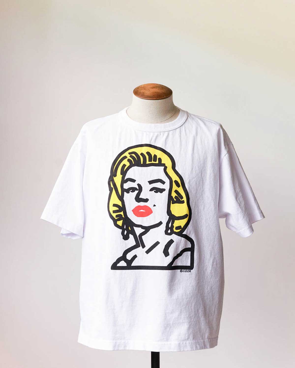 BREA S/S TEE (かせきCIDER/ BLONDE LADY) - white