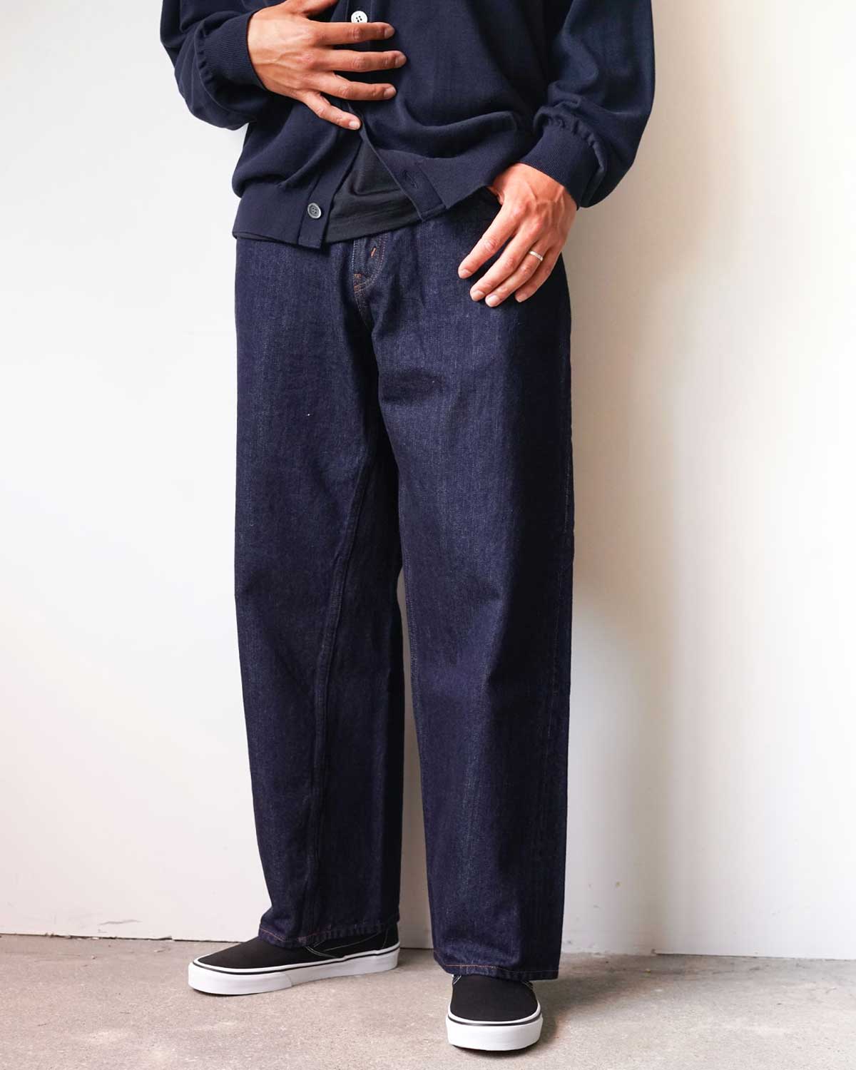Baggy 5 Pocket Pants [Dark Navy]