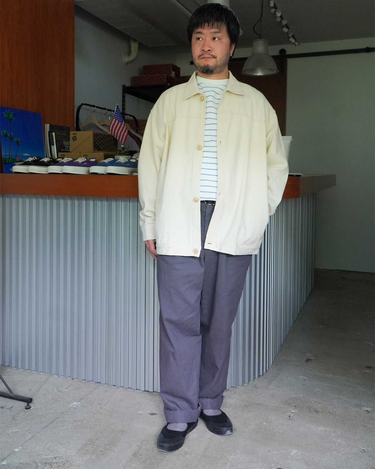 NATURAL：165cm66kg サイズ３を着用