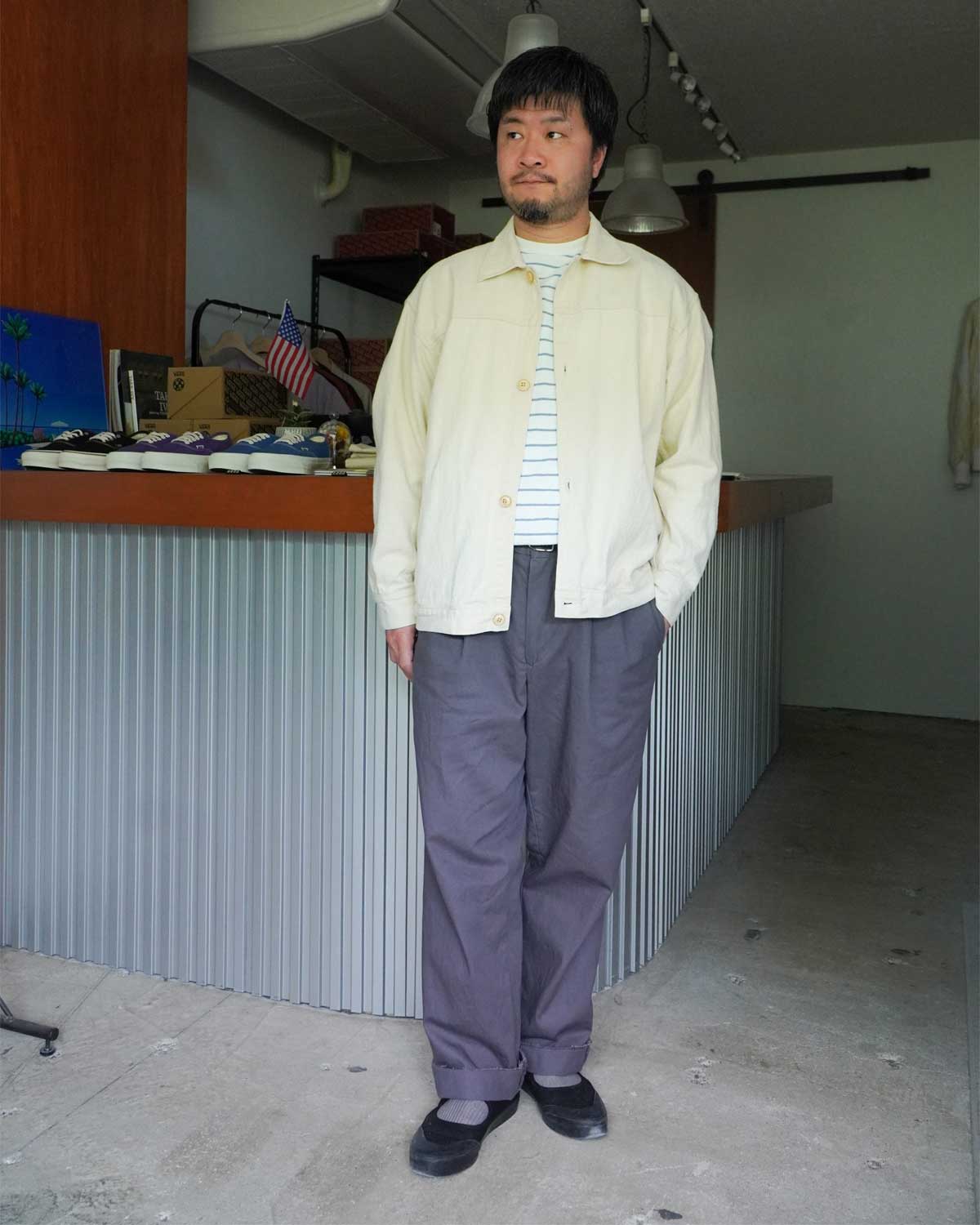 NATURAL：165cm66kg サイズ１を着用