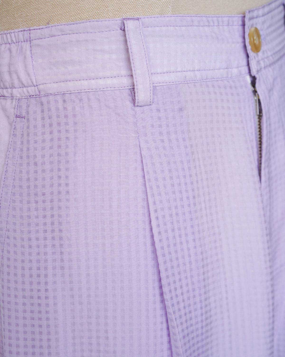 Purple（ウエストにワンタックはいるため腰周りにゆとりがあります）