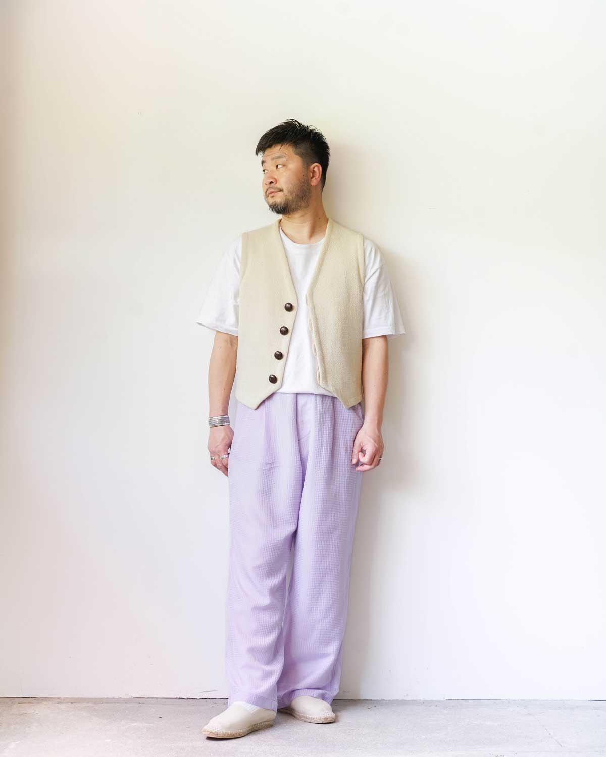 Purple（165cm66kgウエスト80cmでSサイズを着用）