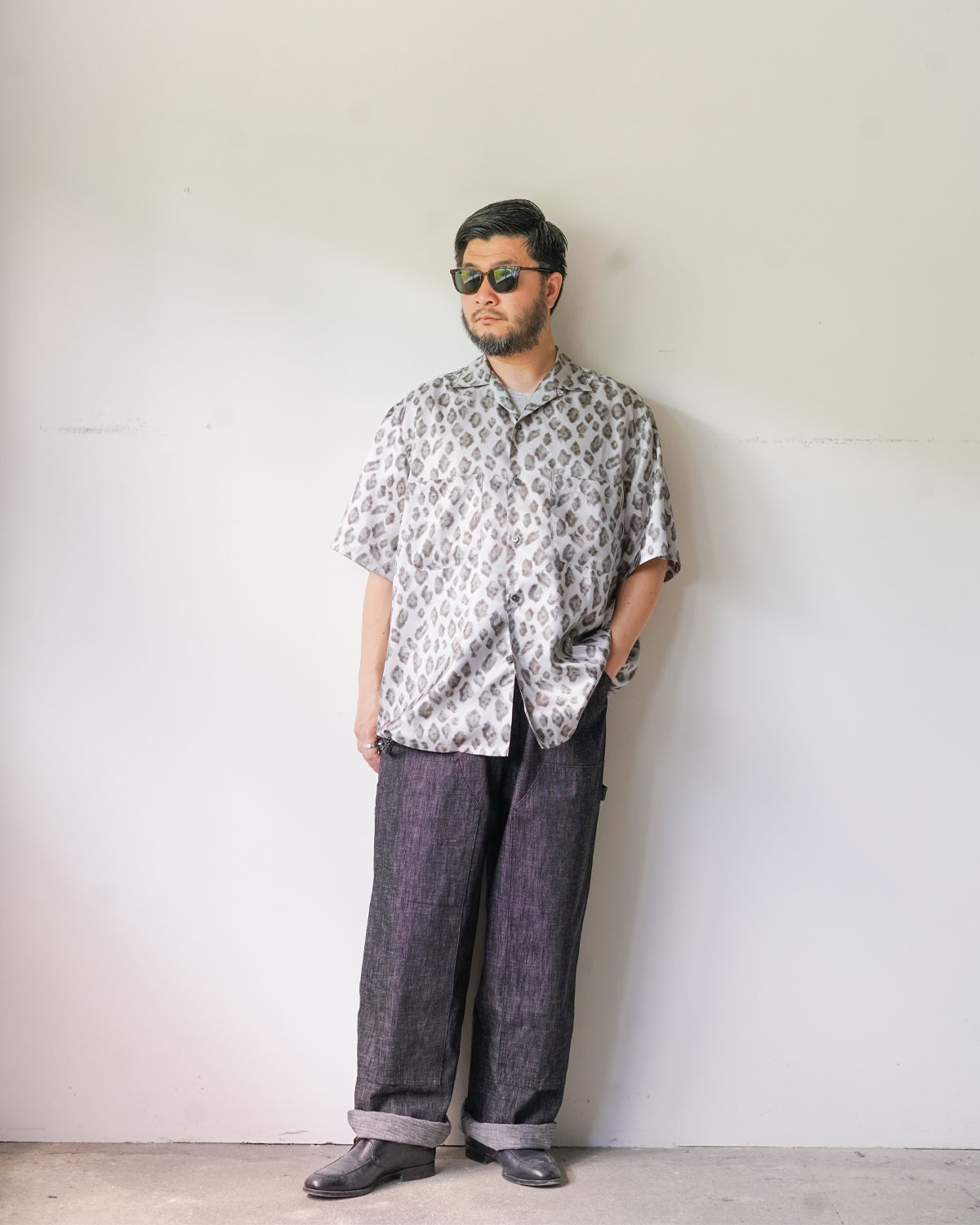 LEOPARD(165cm66kgでMサイズを着用しています)