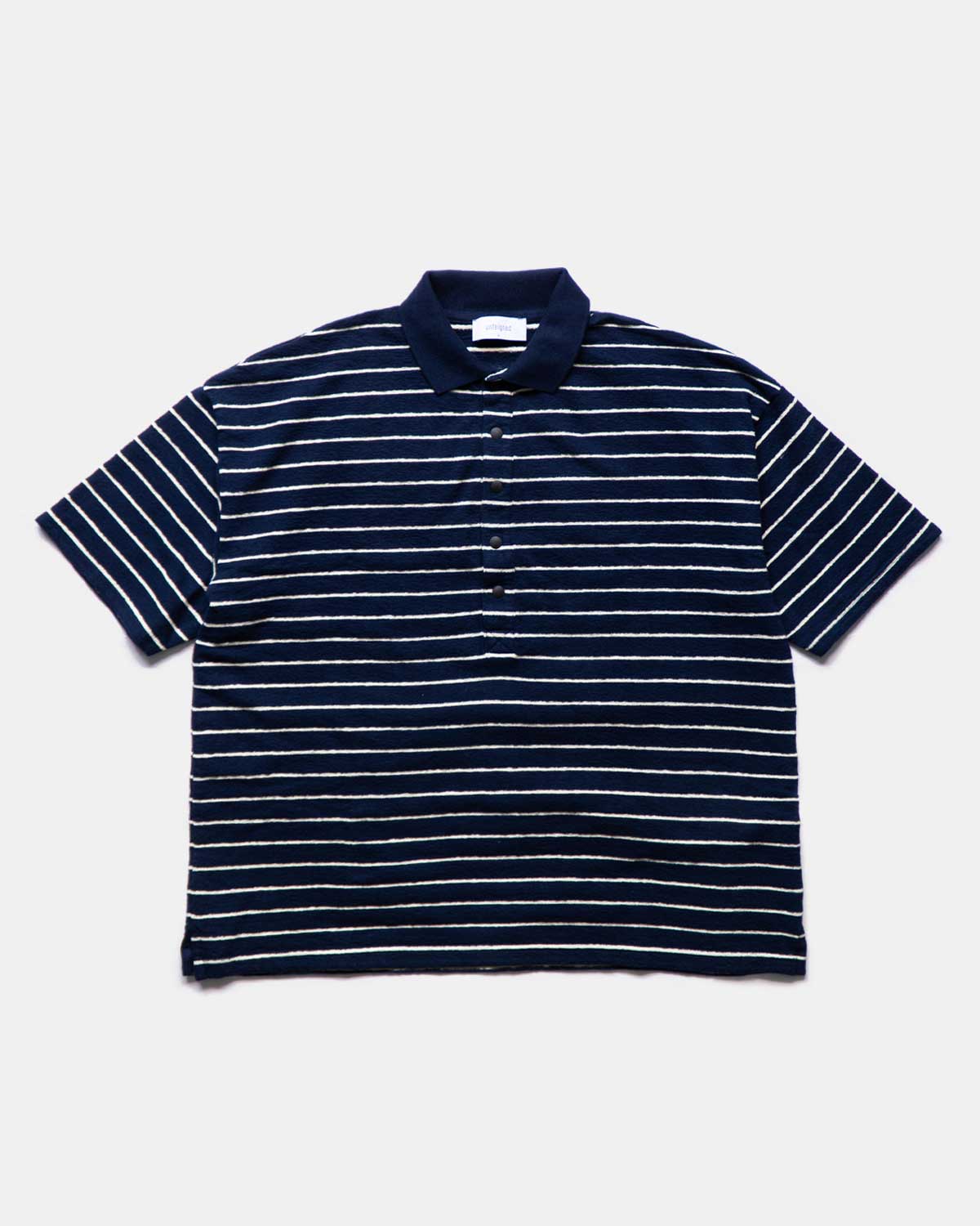 UNFEIGNED OVERSIZE POLO - Navy