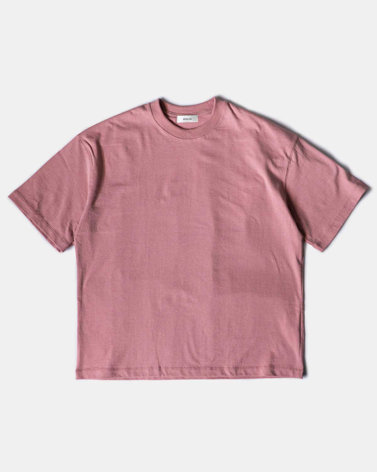 open end T-shirts [vintage pink]