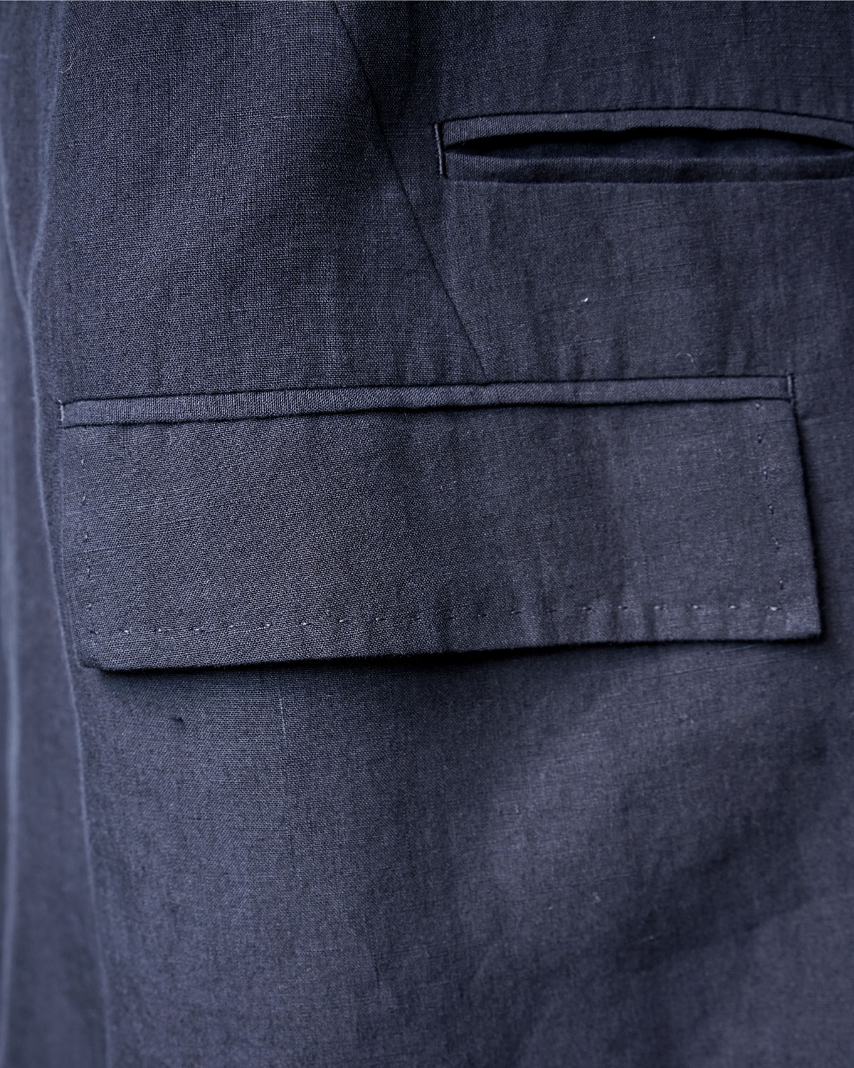 Navy(雨蓋を取り出してフラップポケットの仕様)