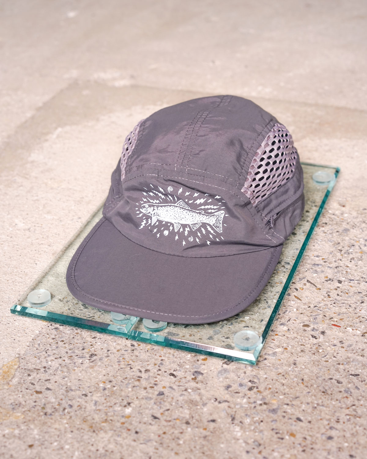 Electric Fish Nylon Sunshade Long Bill Cap