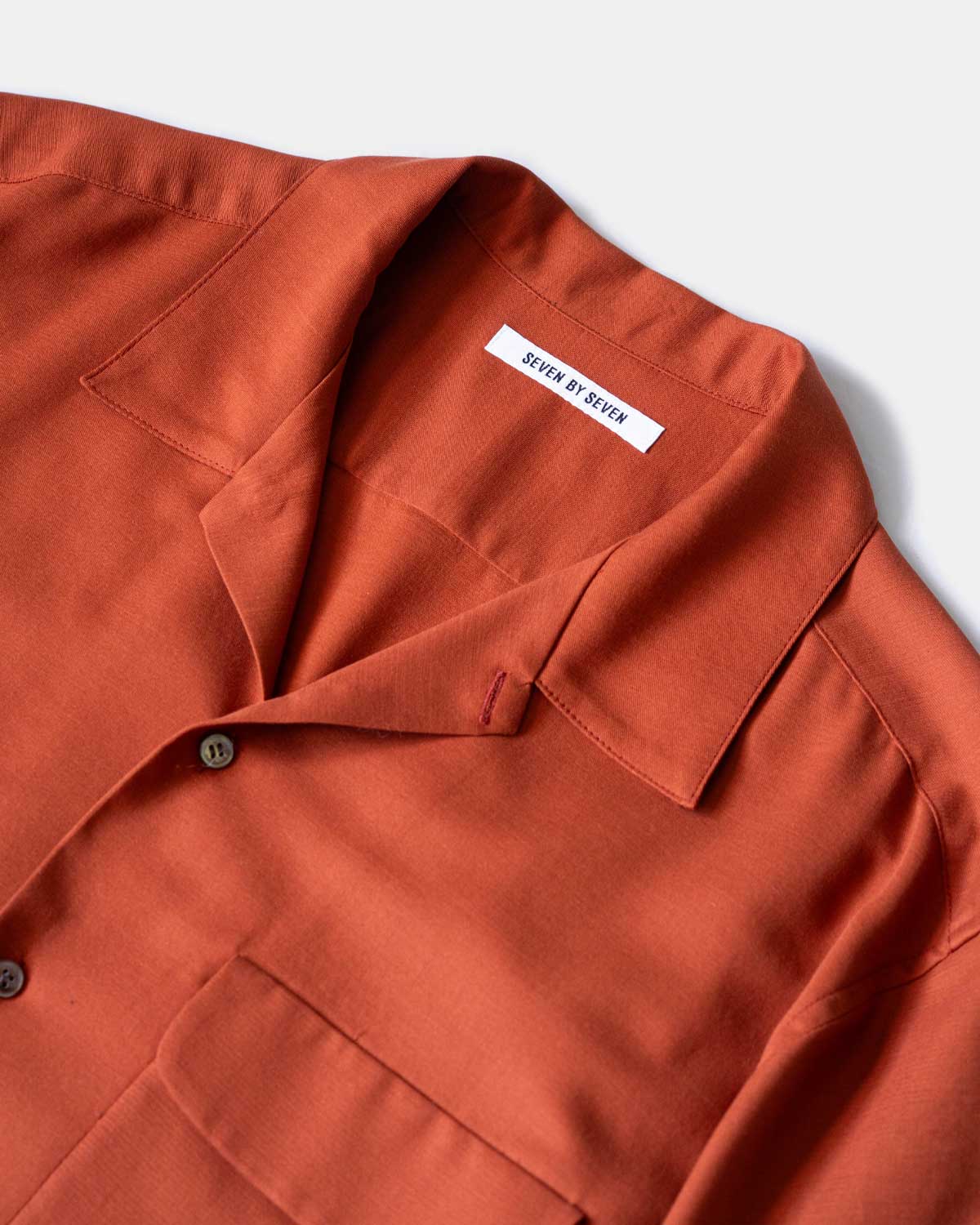 FLAT COLLAR SHIRTS S/S [orange]