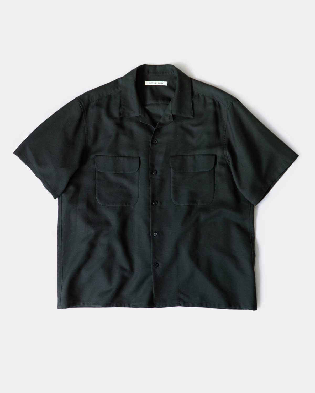 FLAT COLLAR SHIRTS S/S [green]