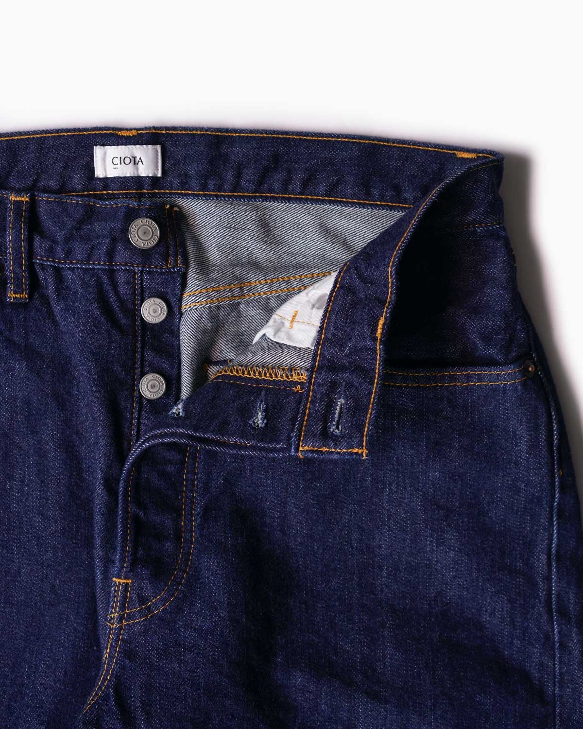 NAVY / One Wash(前立てはボタンフライ)