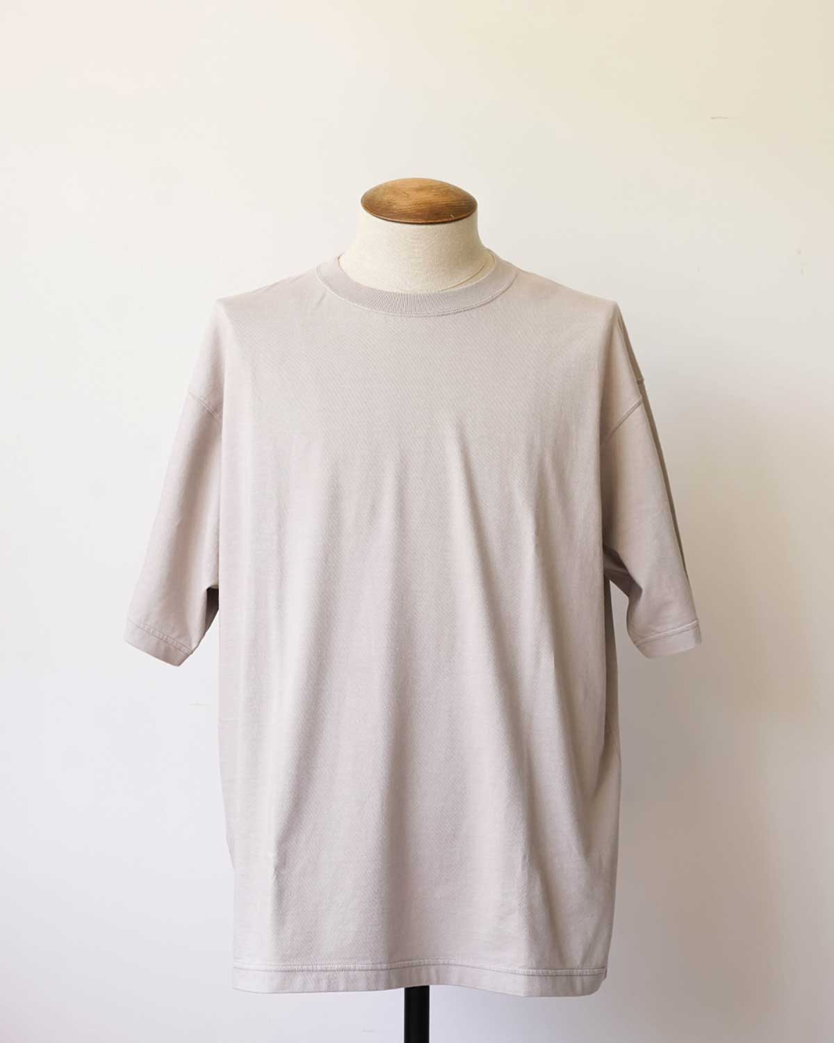 CIOTA Crewneck Short Sleeve T-Shirt - Light gray