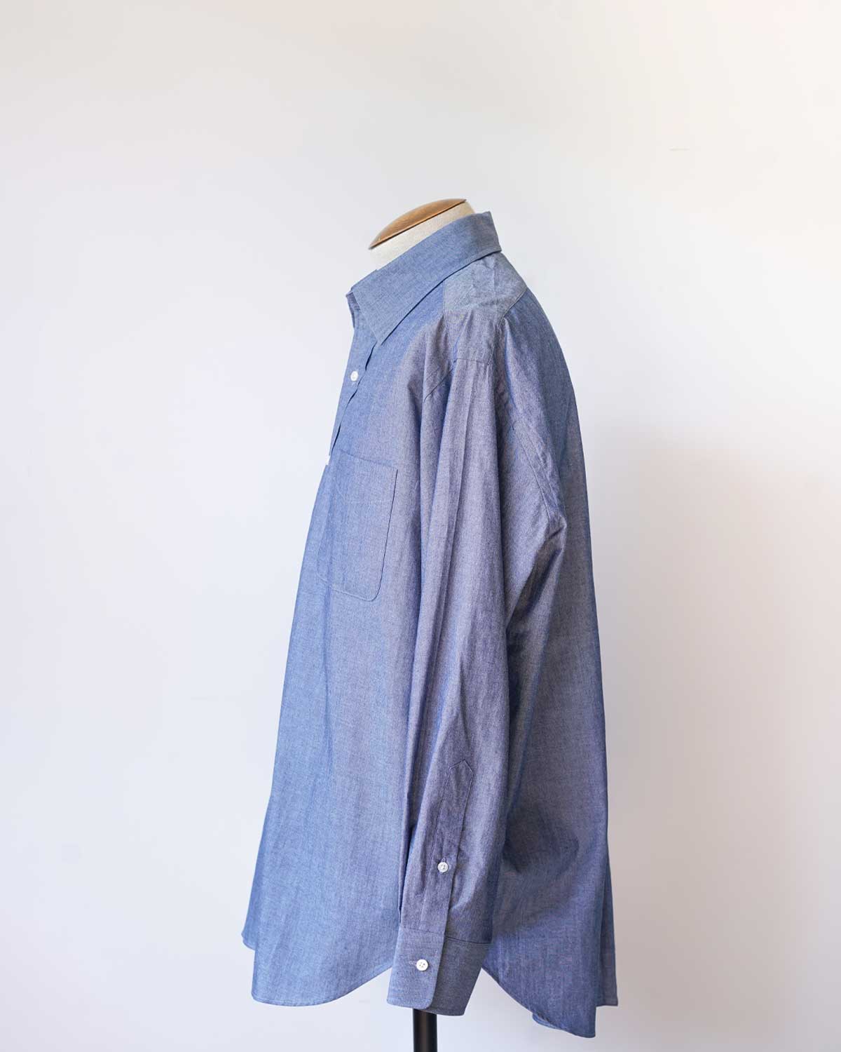 tranescent ORIGINAL chambray shirts "Eliot"