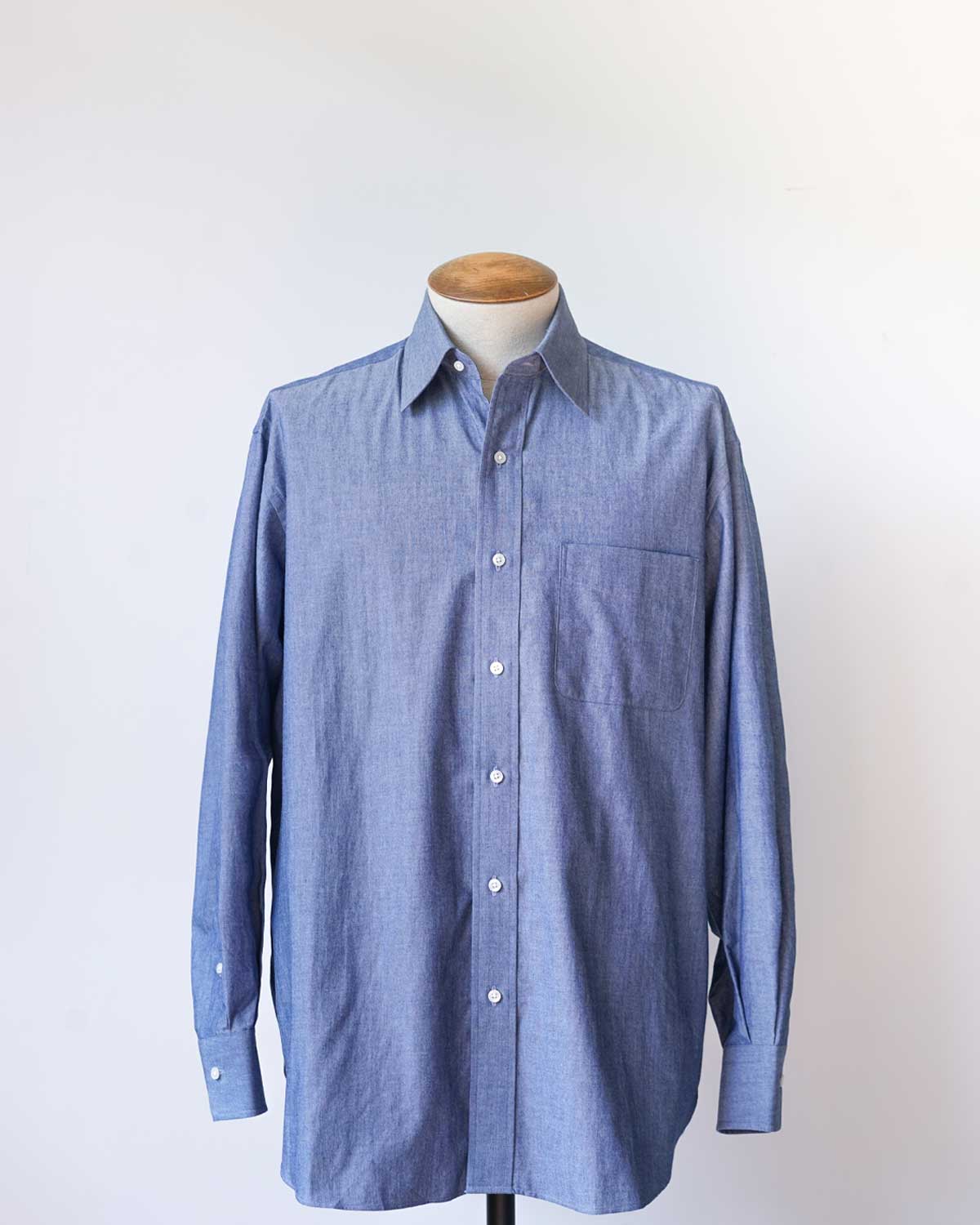 tranescent ORIGINAL chambray shirts "Eliot"