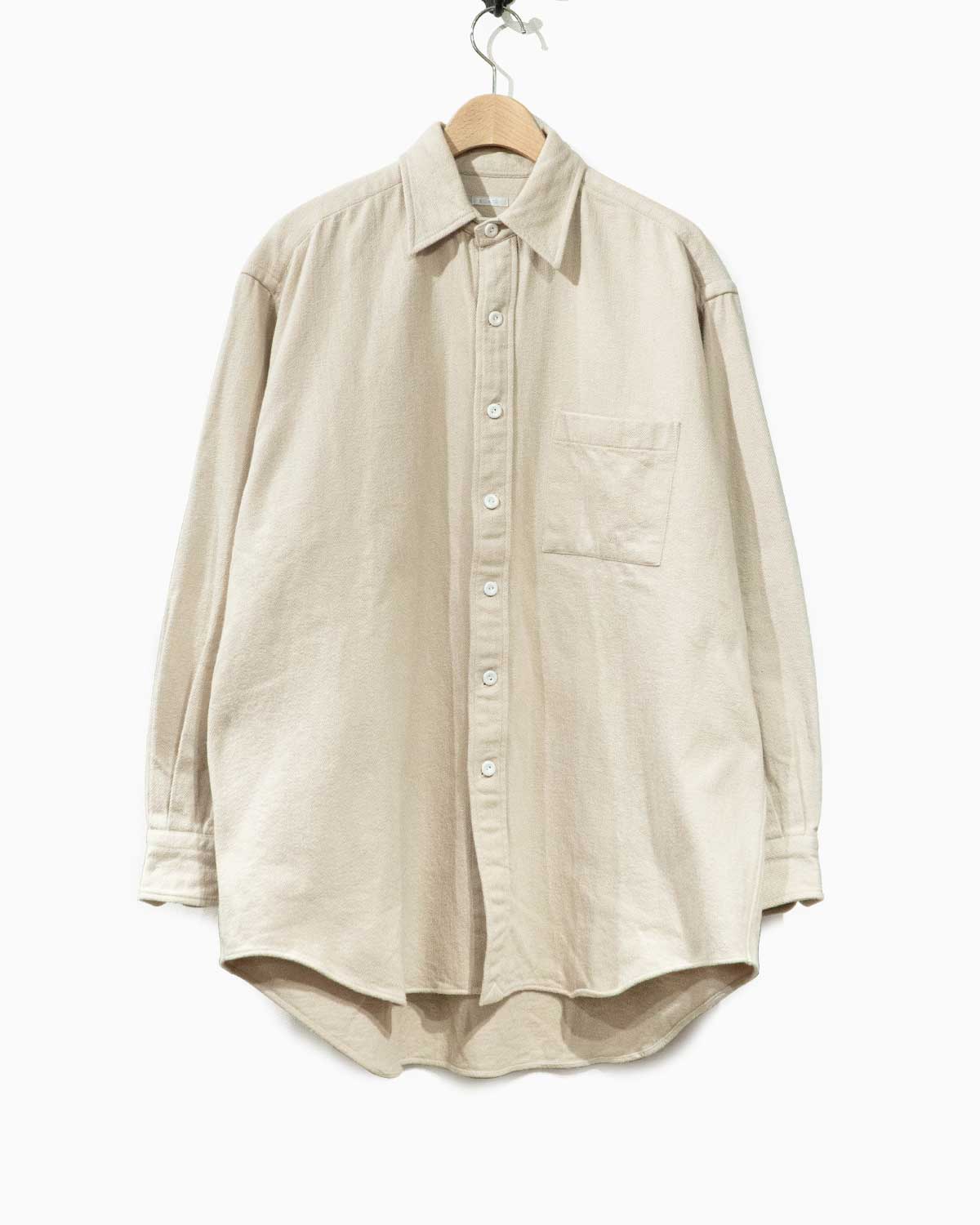 sowbow shirt type G "Organic cotton" flannel