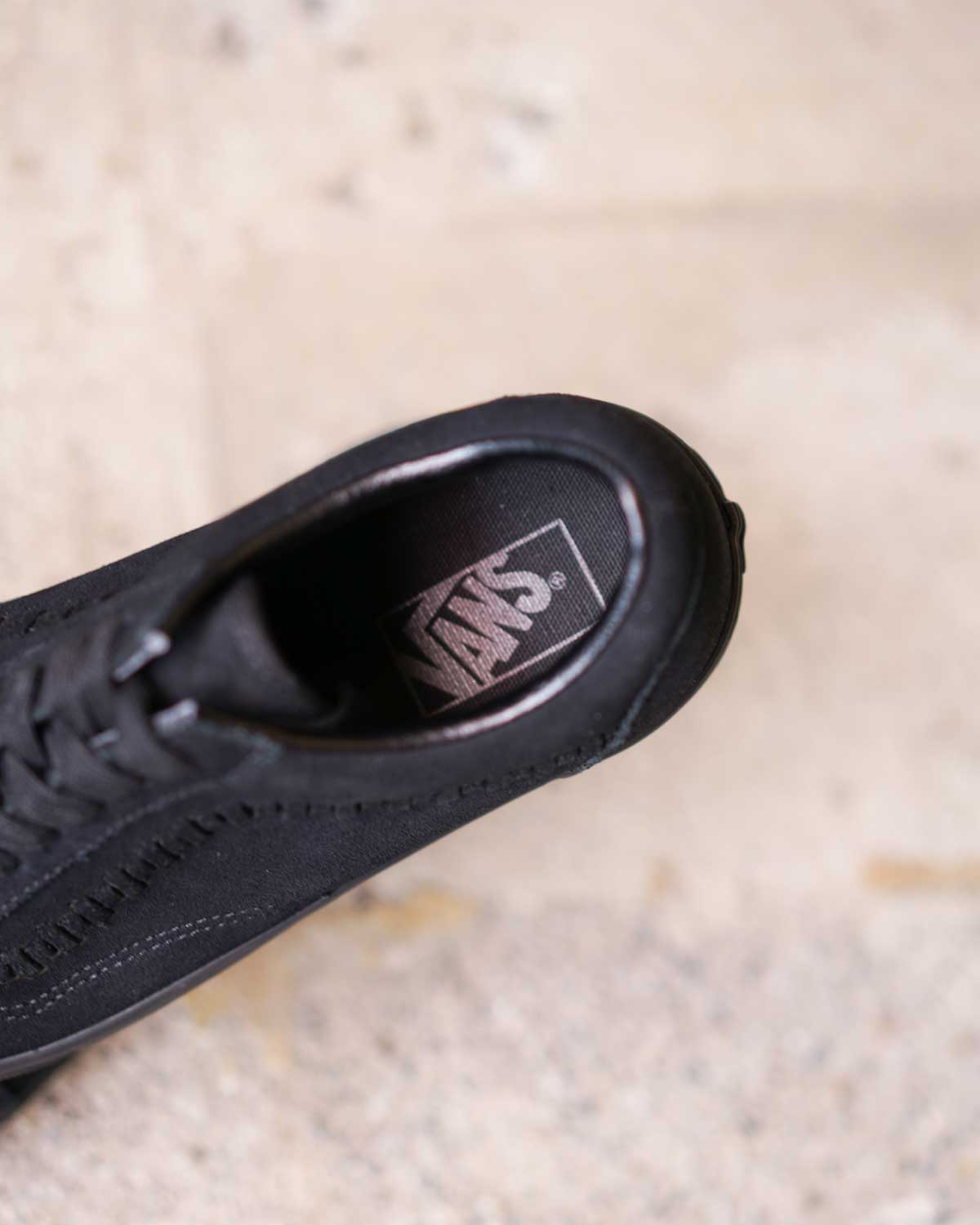 black suede
