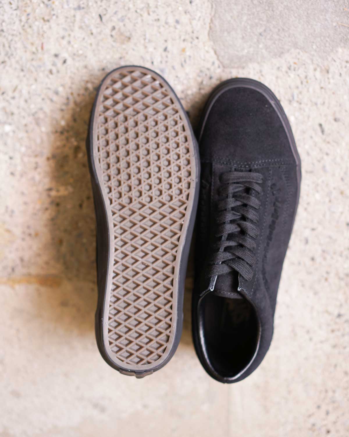 black suede