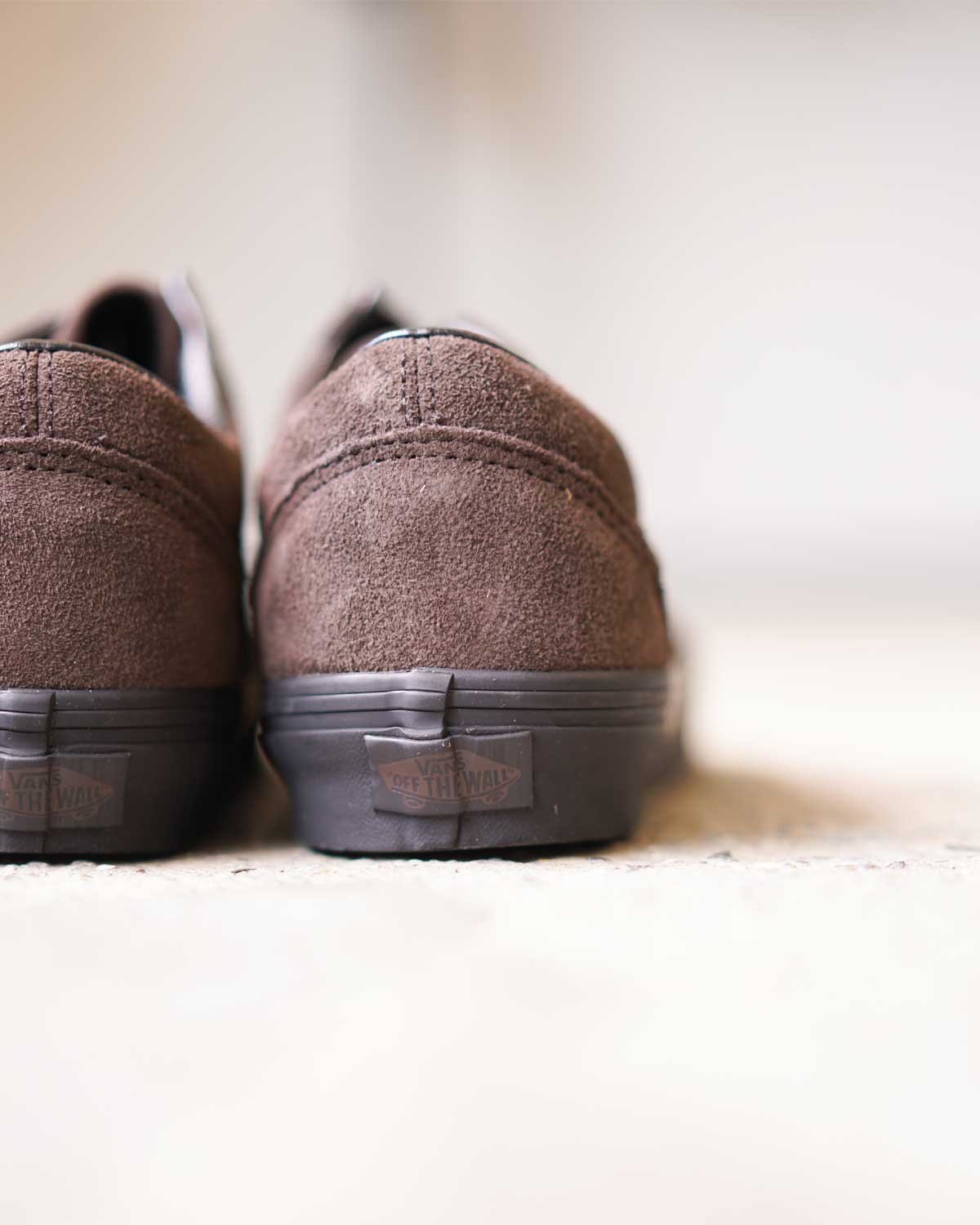 brown suede
