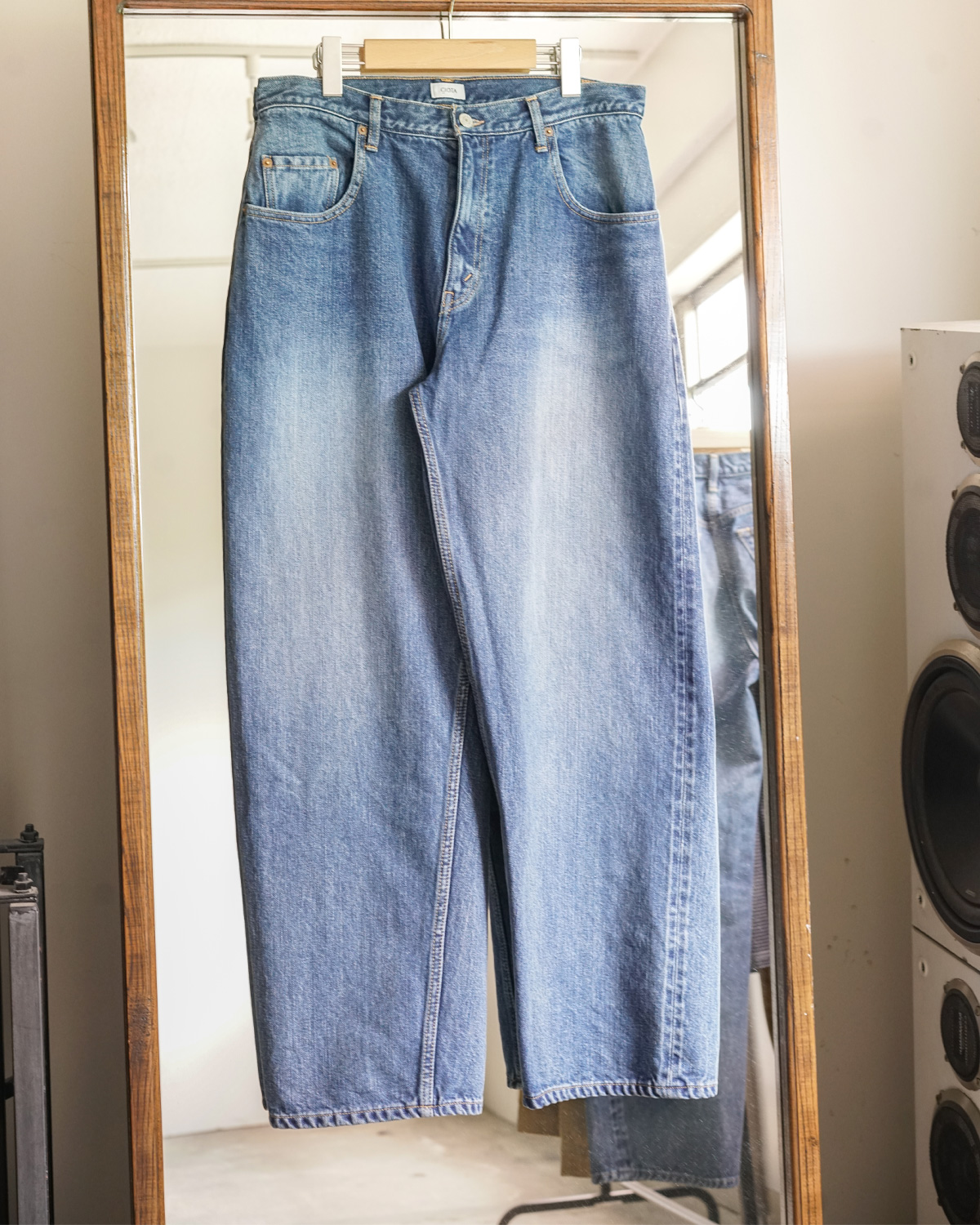 Baggy 5 Pocket Pants [Medium Blue]