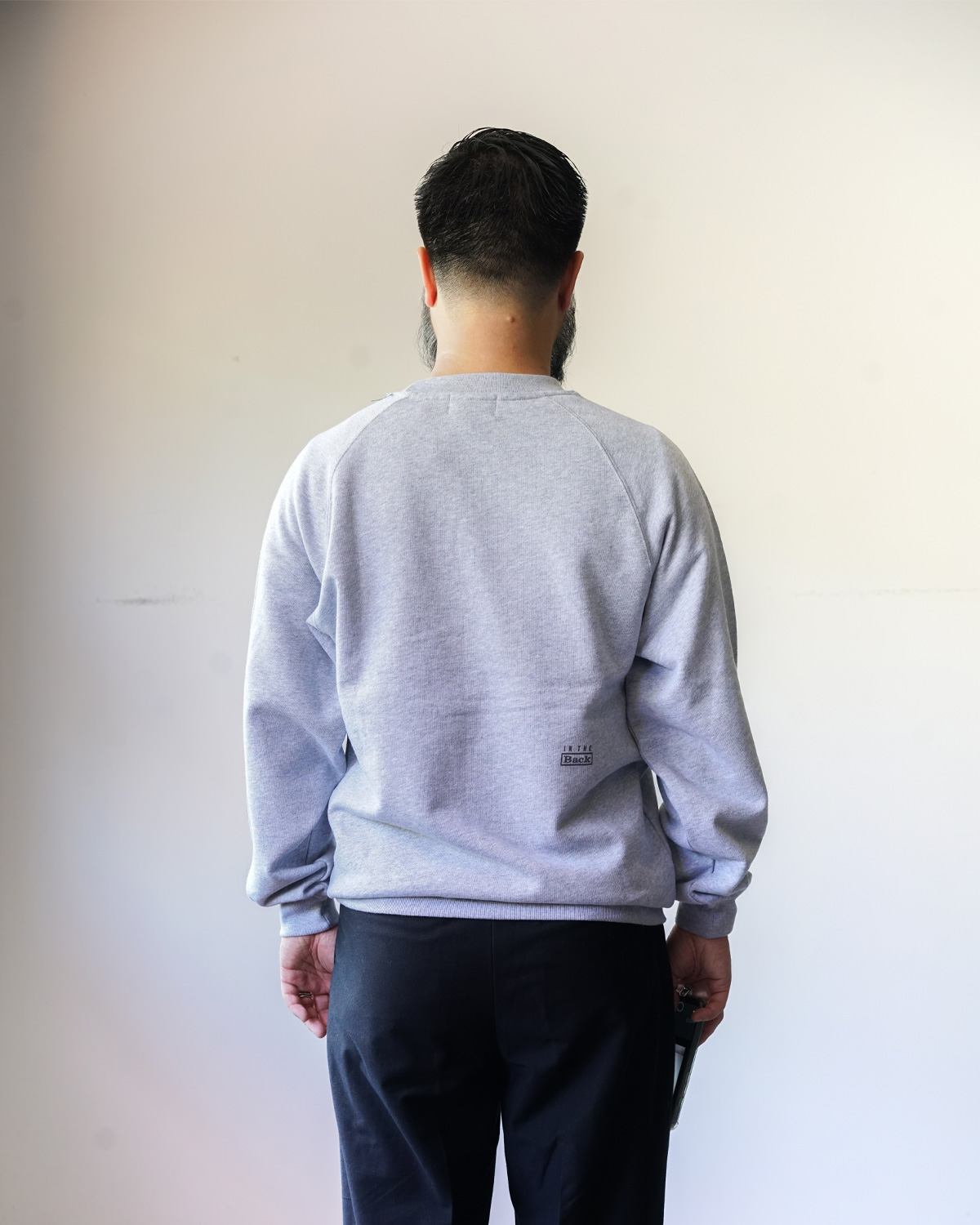 GREY：（165cm66kgでMサイズがジャストサイズです）