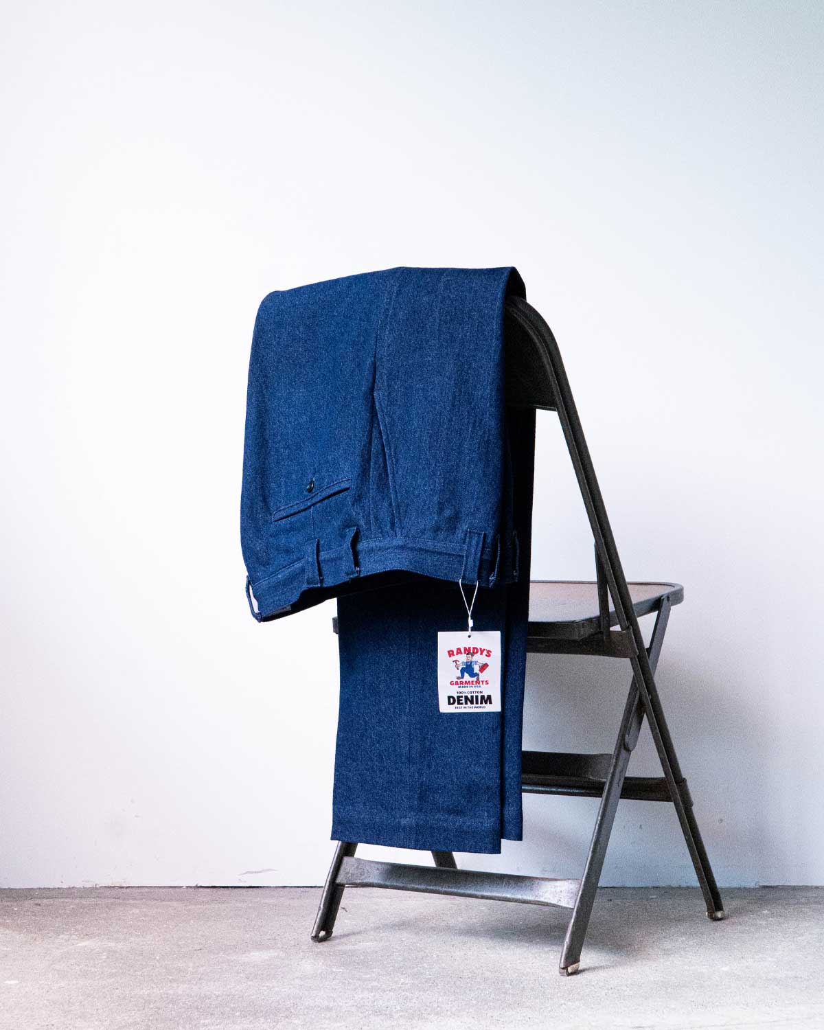 Scoured 12oz Denim Gusseted Work Pant