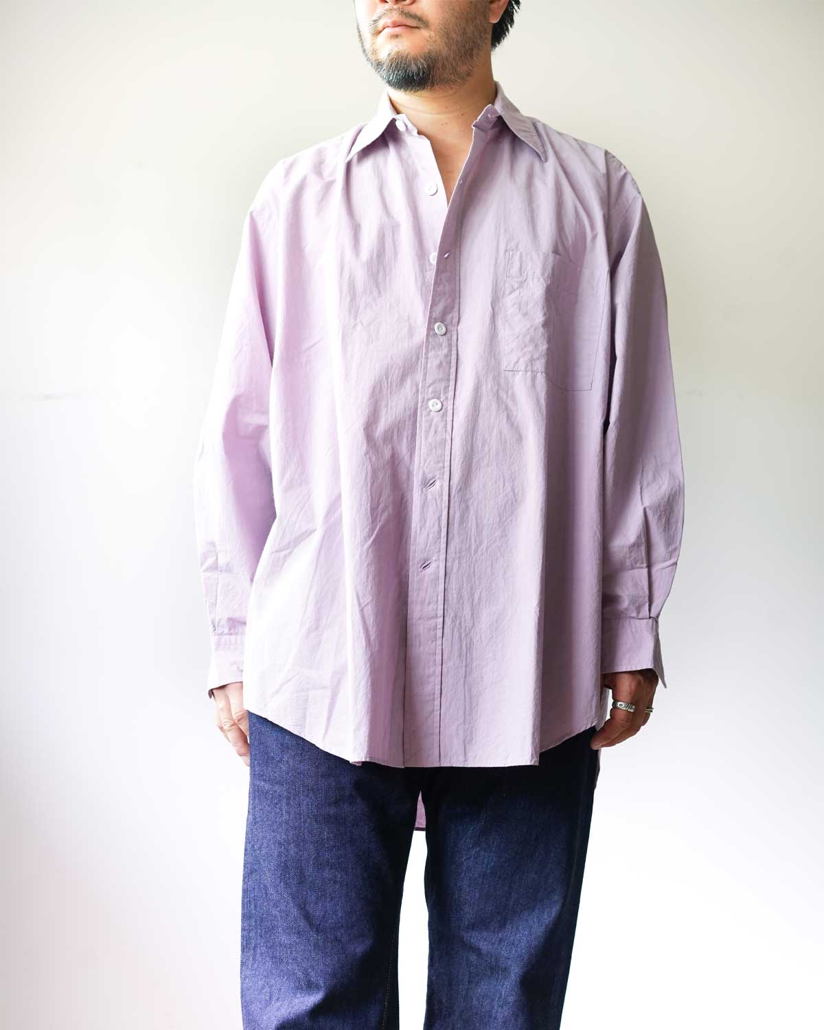 PURPLE (165cm66kgでサイズ2を着用)