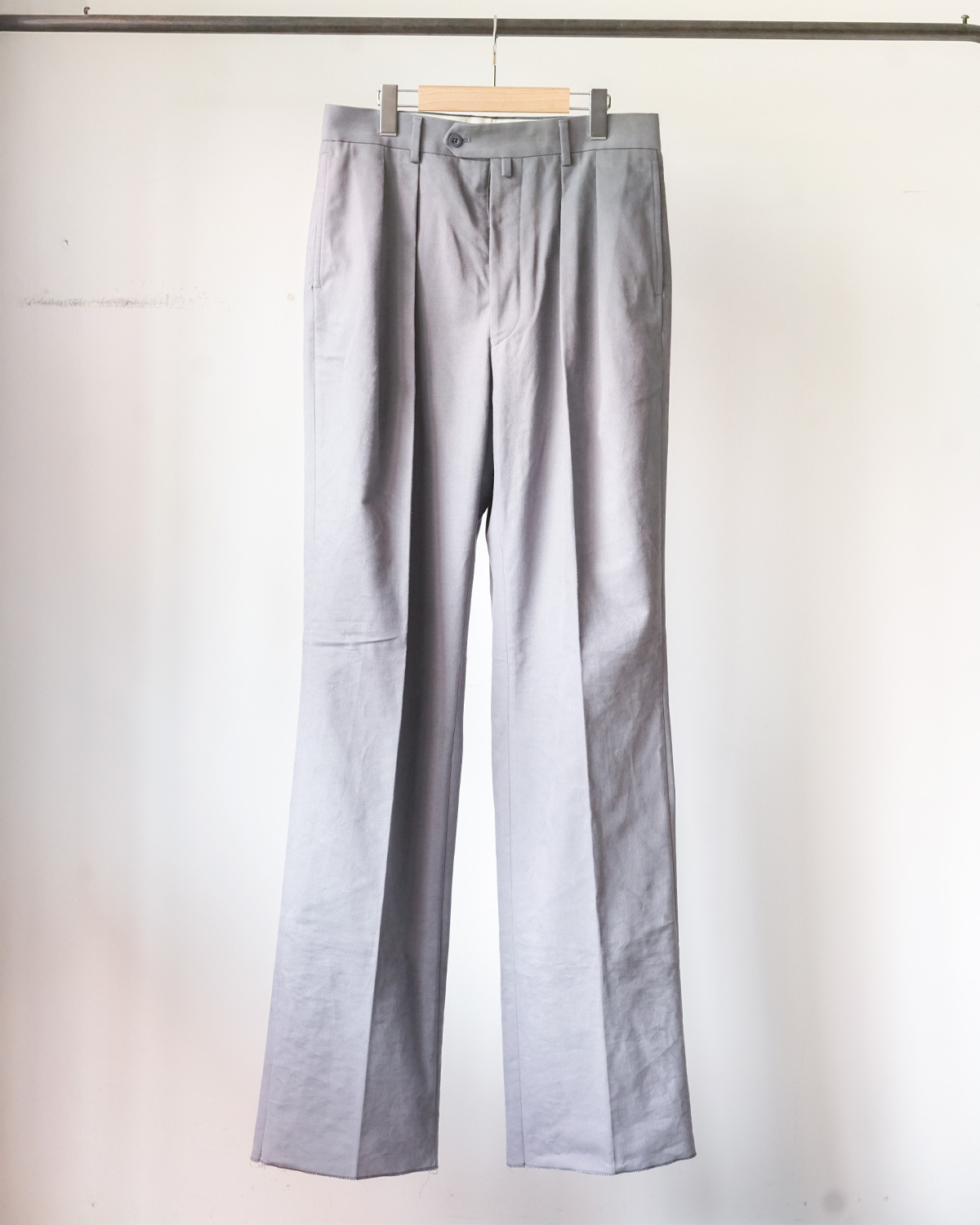 French Cotton Drill - WIDE - Gray