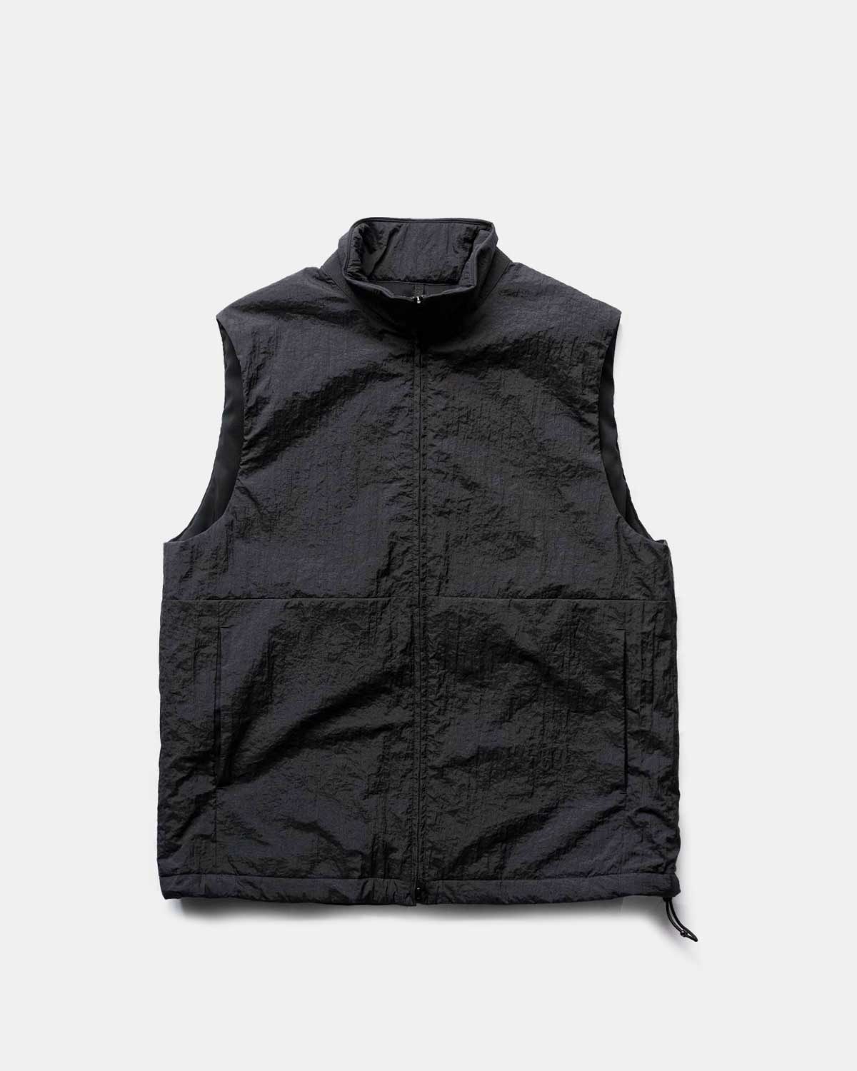 SHRINK TAFFETA PADDED VEST