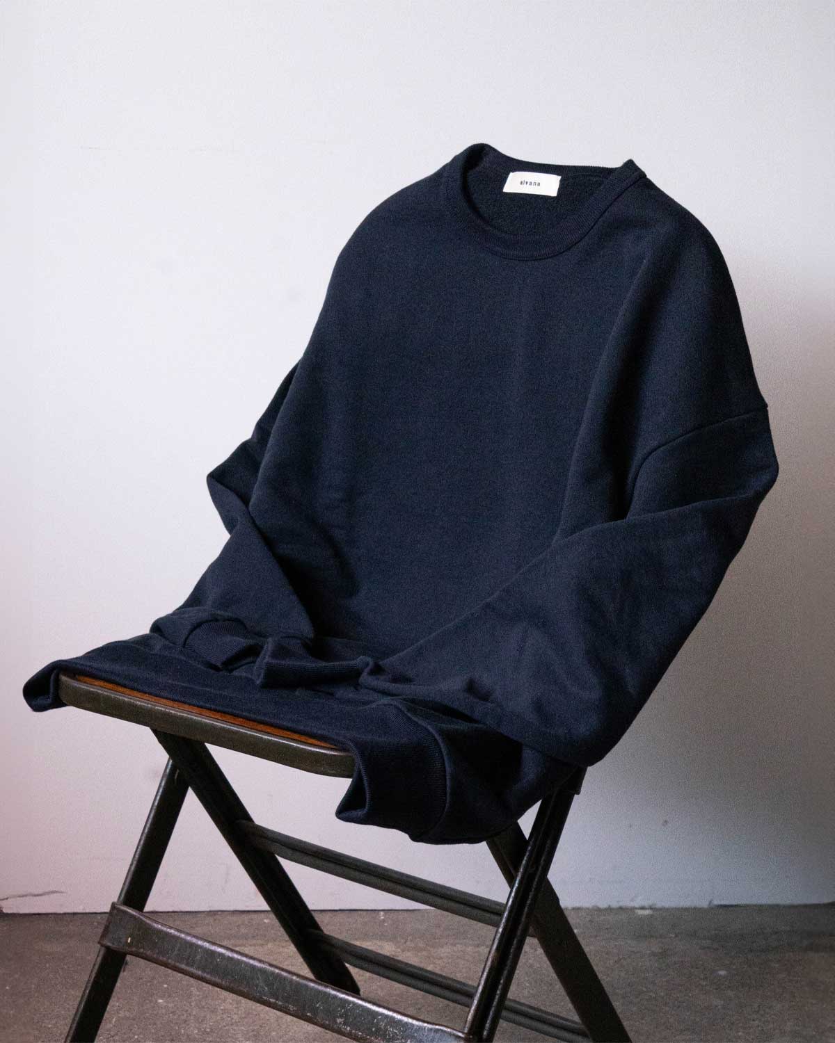 TURI-AMI 60s SHAPE SWEAT "B-NAVY"