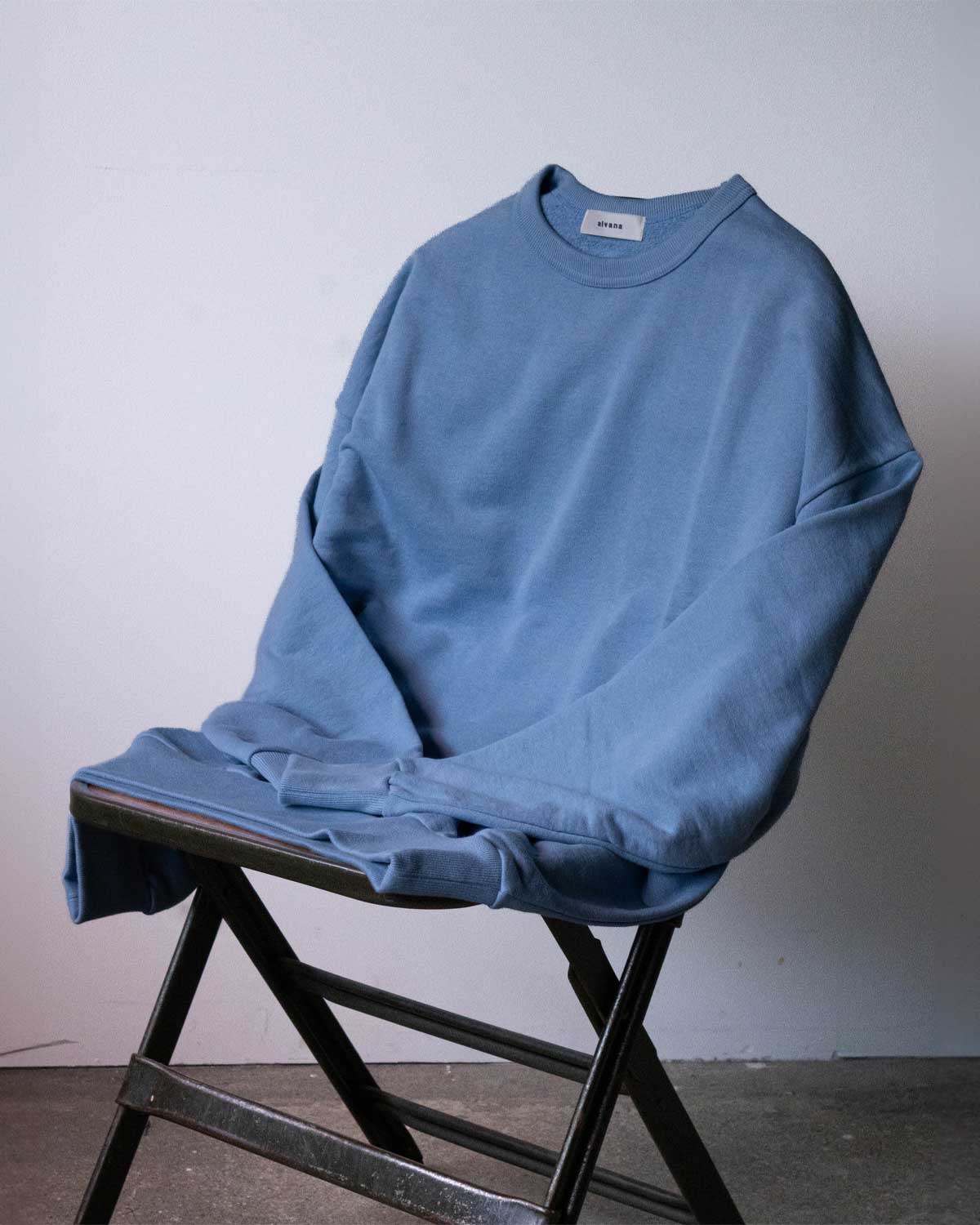 TURI-AMI 60s SHAPE SWEAT "BLUE"