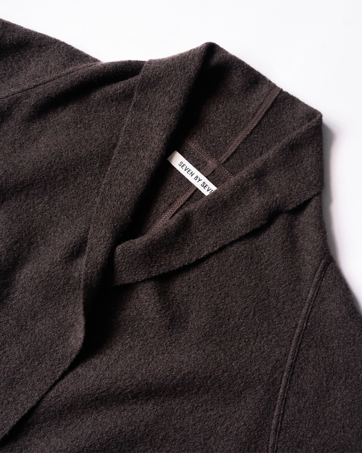 "CARDIGAN JACKET  ‐Hard Twist Crepe Knit‐"