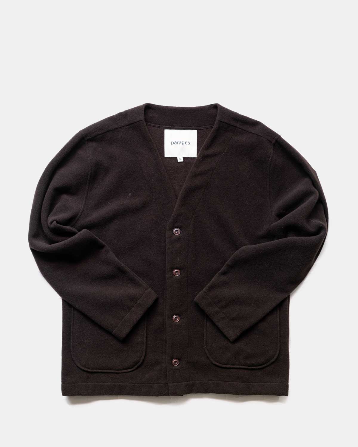 manager wool jacket - brown