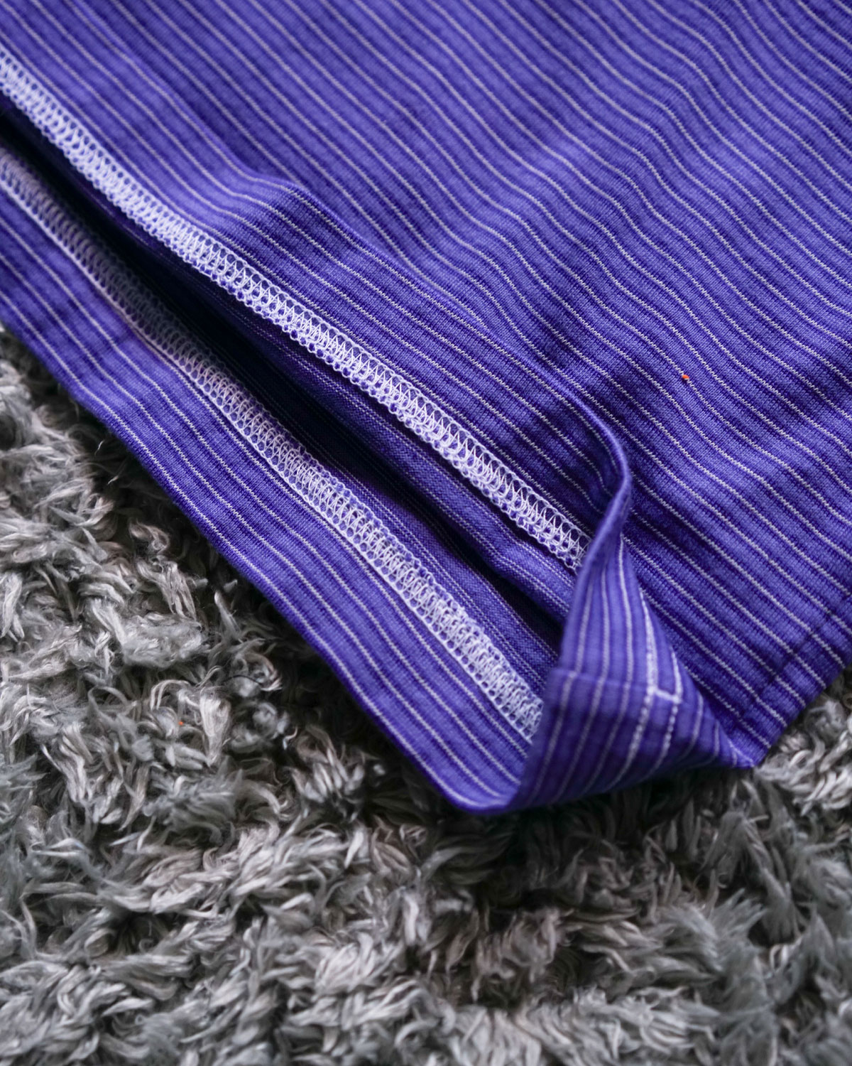 PURPLE(ガーメントダイはステッチがアクセントカラーになります)