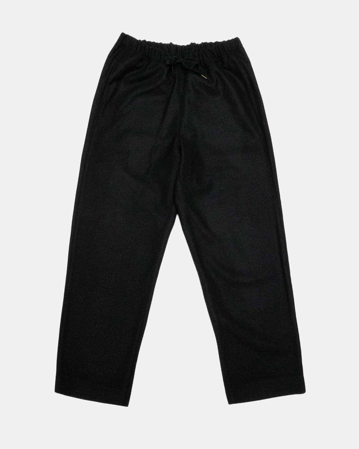 Wool melton easy pants