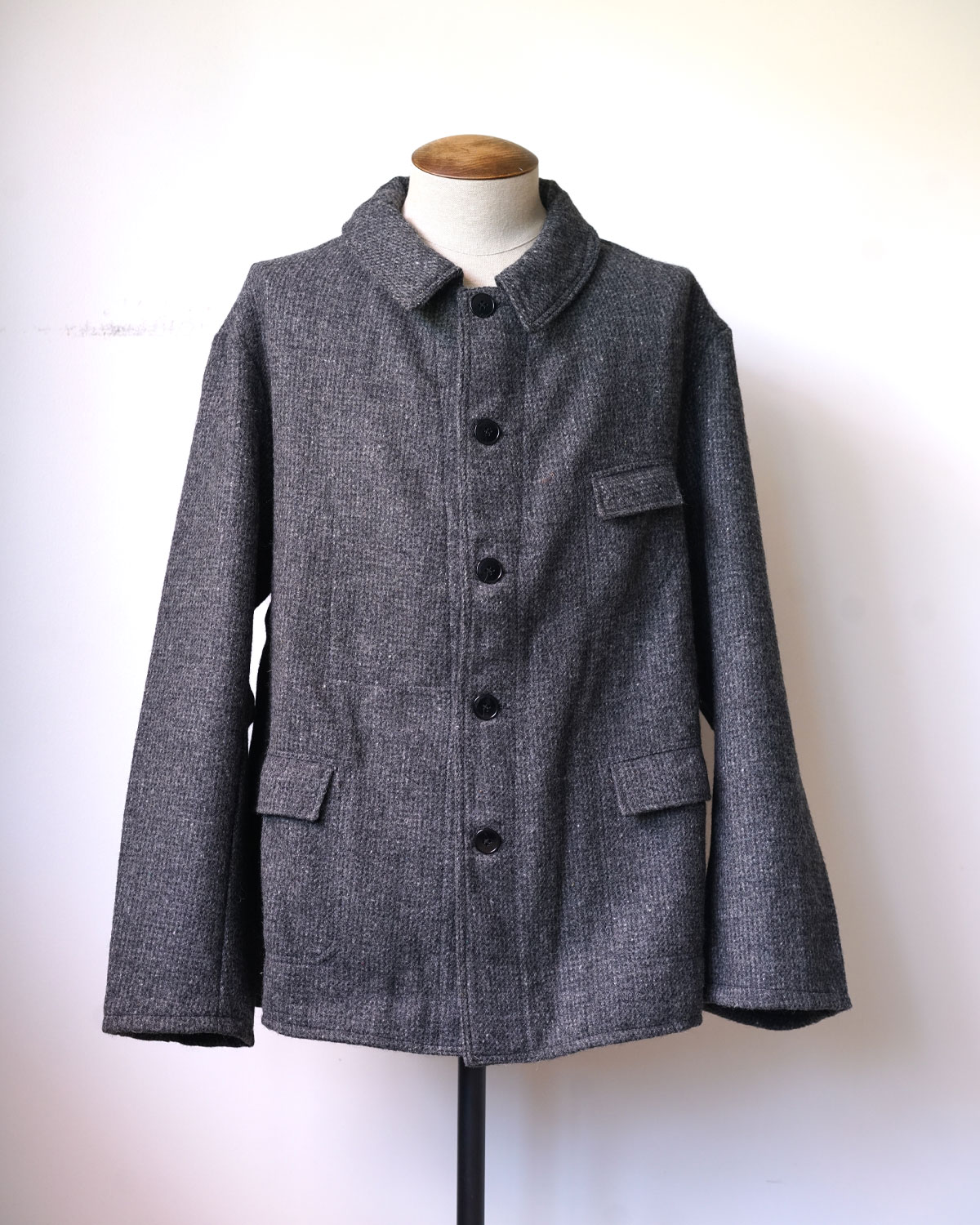 50s FRENCH work jacket -wool type-