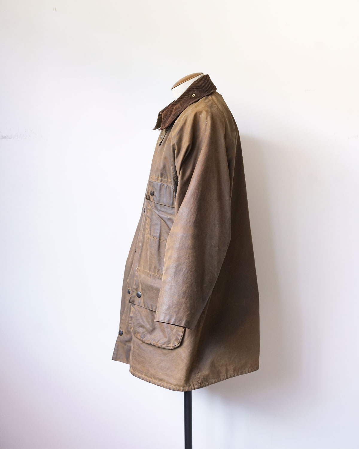 80s VINTAGE Barbour ”fading SOLWAY ZIPPER 42inc